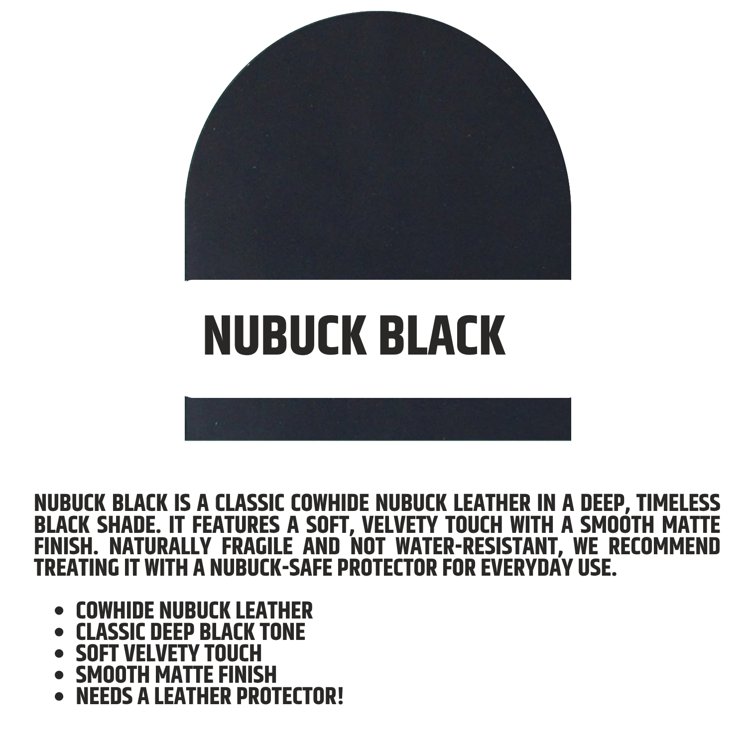 Nubuck Black