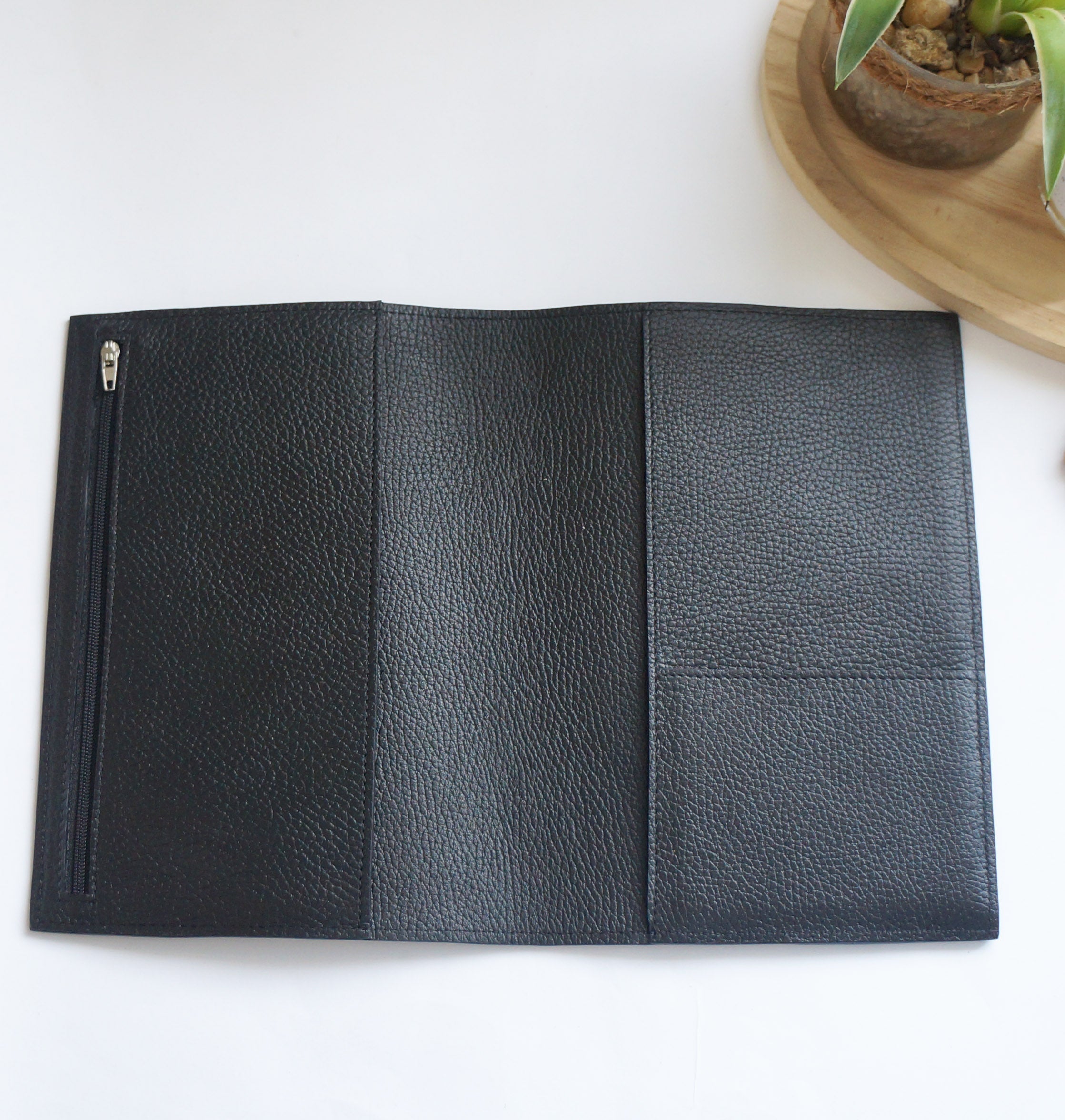 A5 Journal Cover - Jet Black