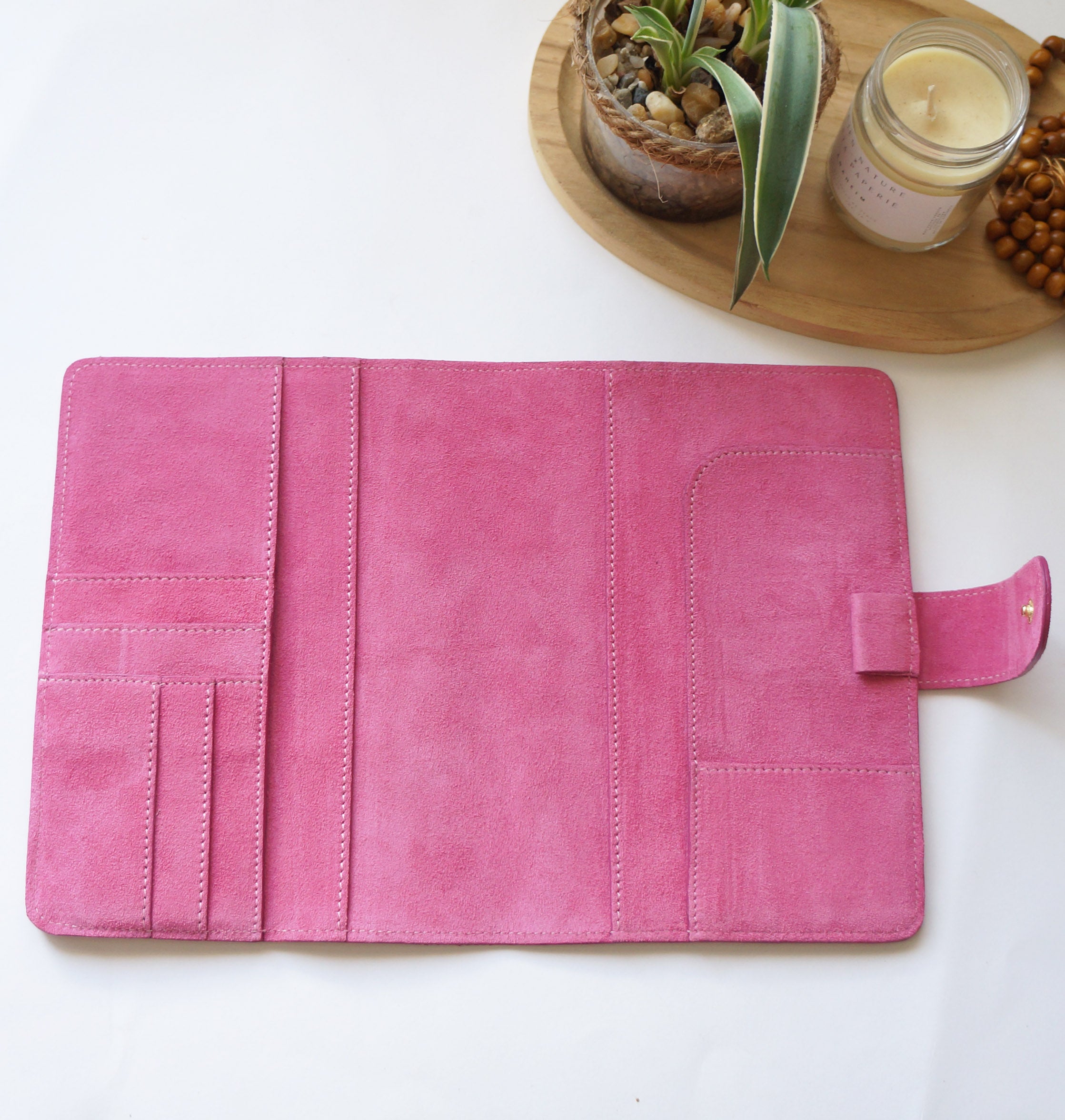 A5 Journal Cover - Suede Dragonfruit