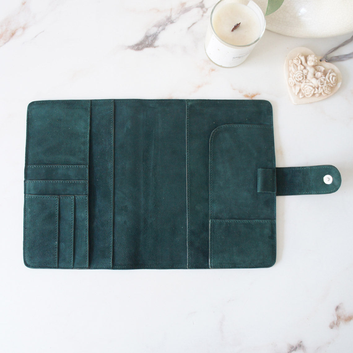 A5 Journal Cover - Suede Cypress