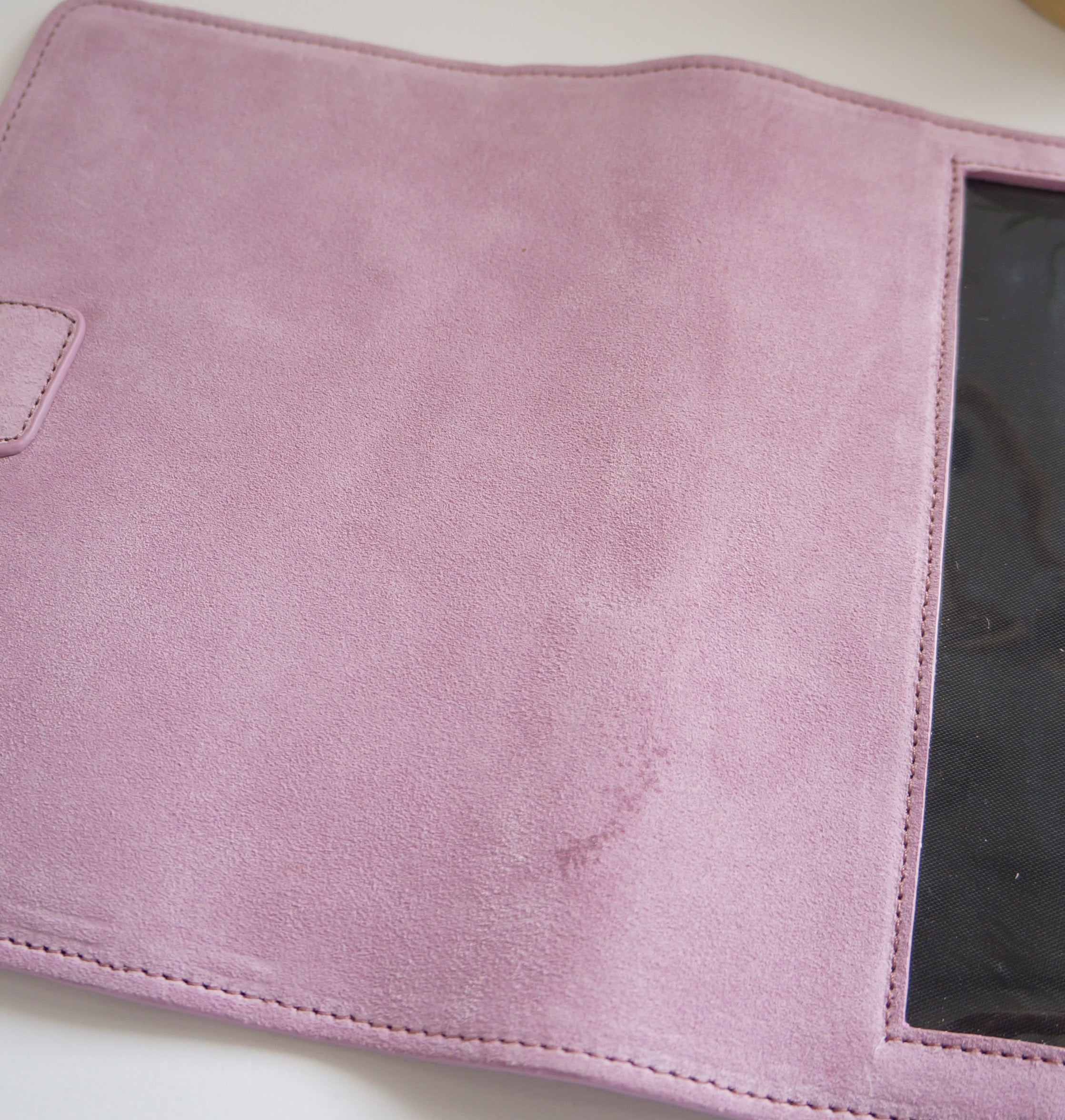 A5 Journal Cover with Clear Front - Suede Candy MISFIT