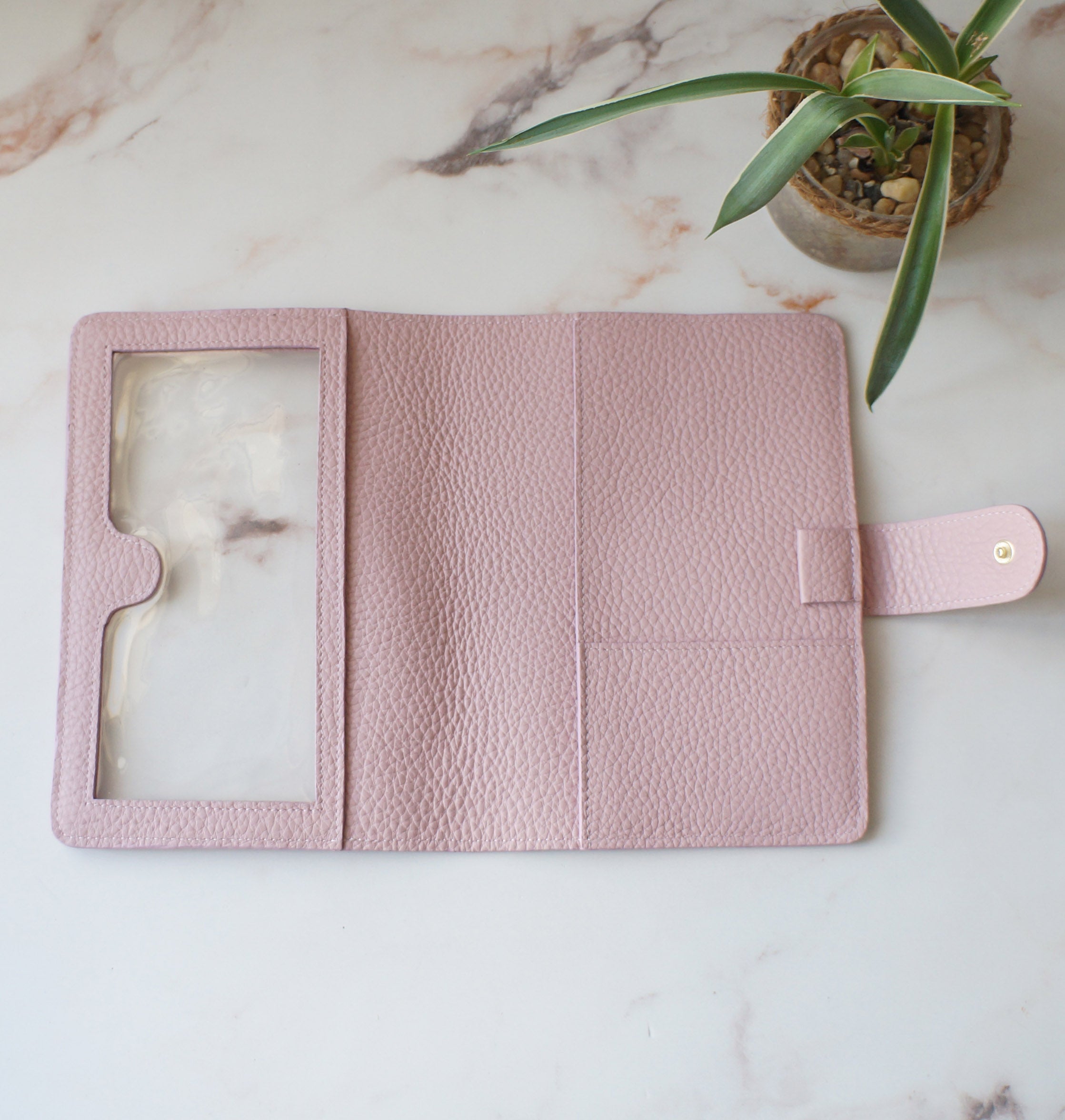 A5 Journal Cover - Cobbled Pink