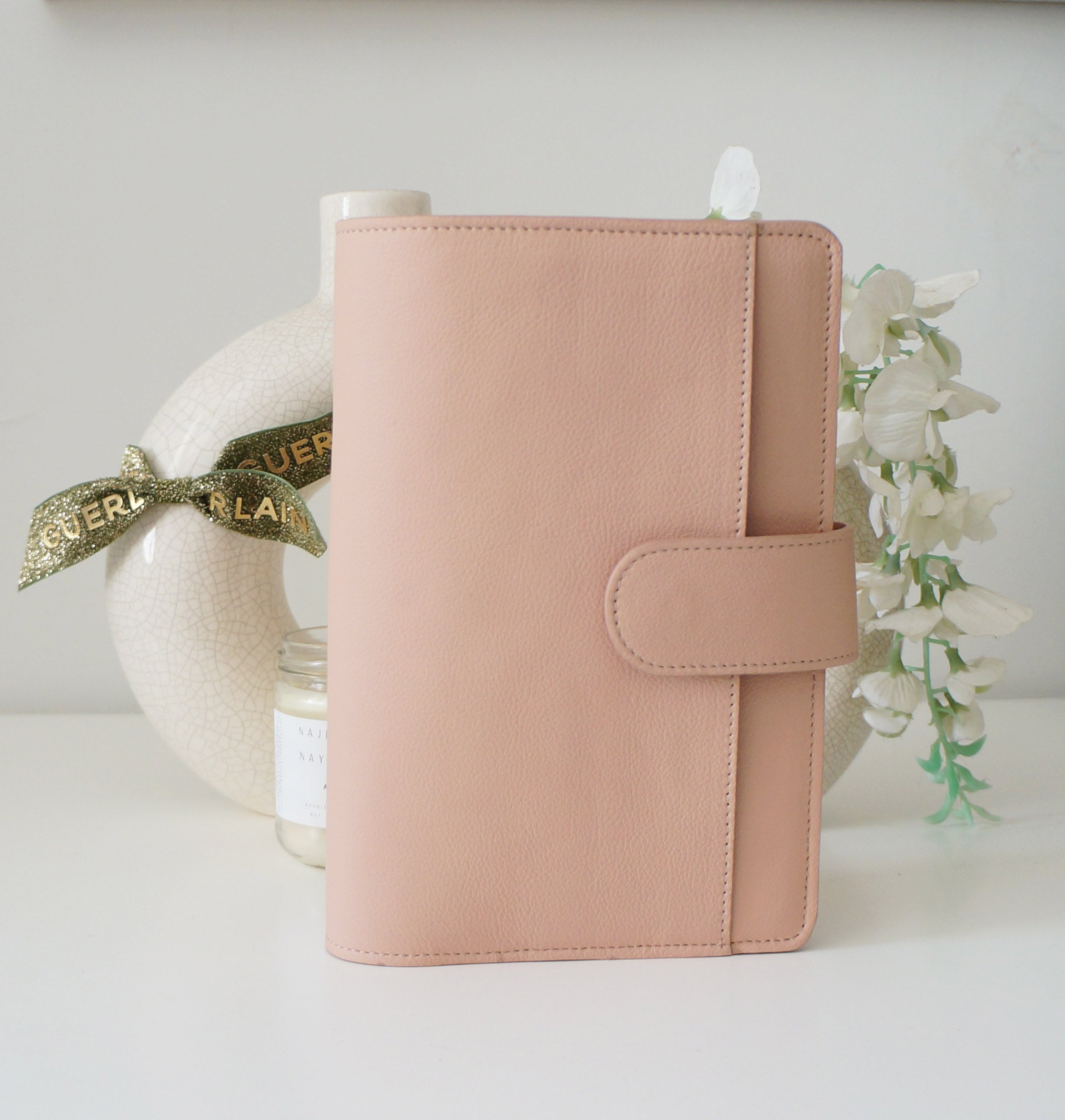 A5 Journal Cover - Pink Champagne