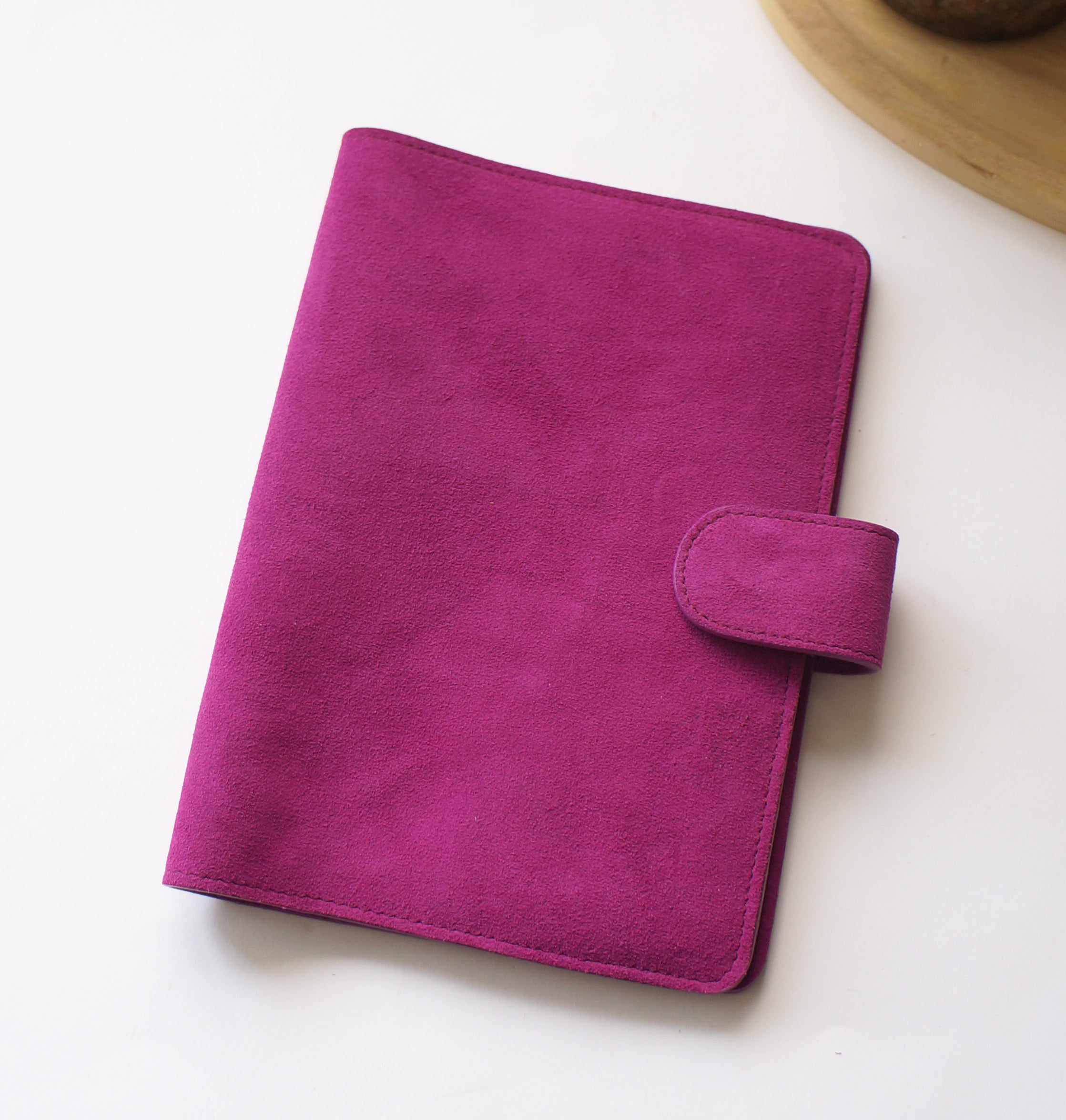 A5 Journal Cover - Suede Berry