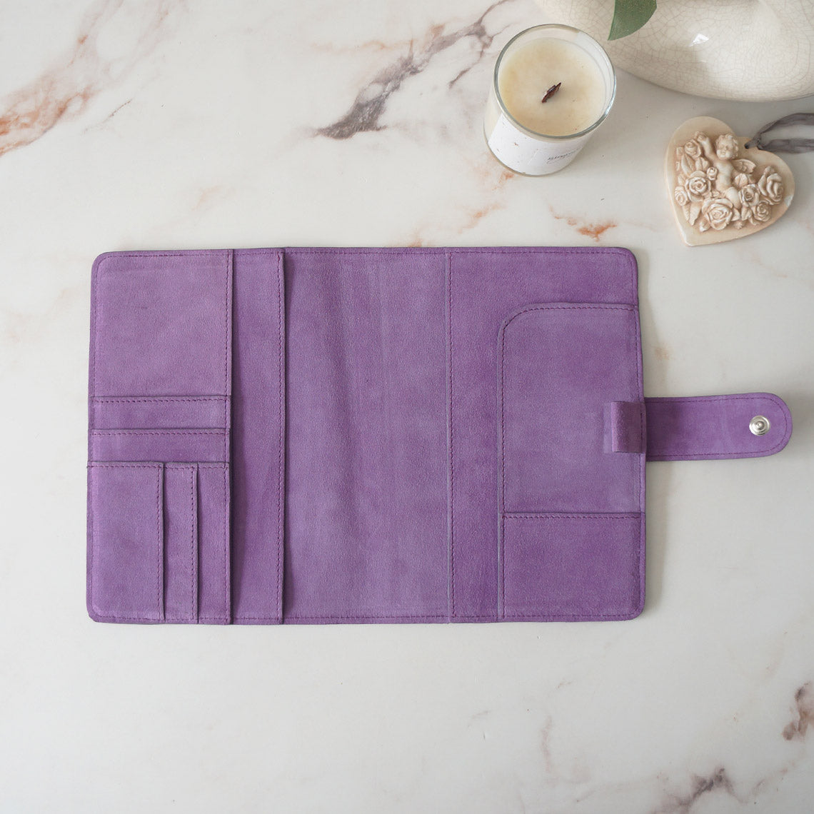 A5 Journal Cover - Suede Orchid