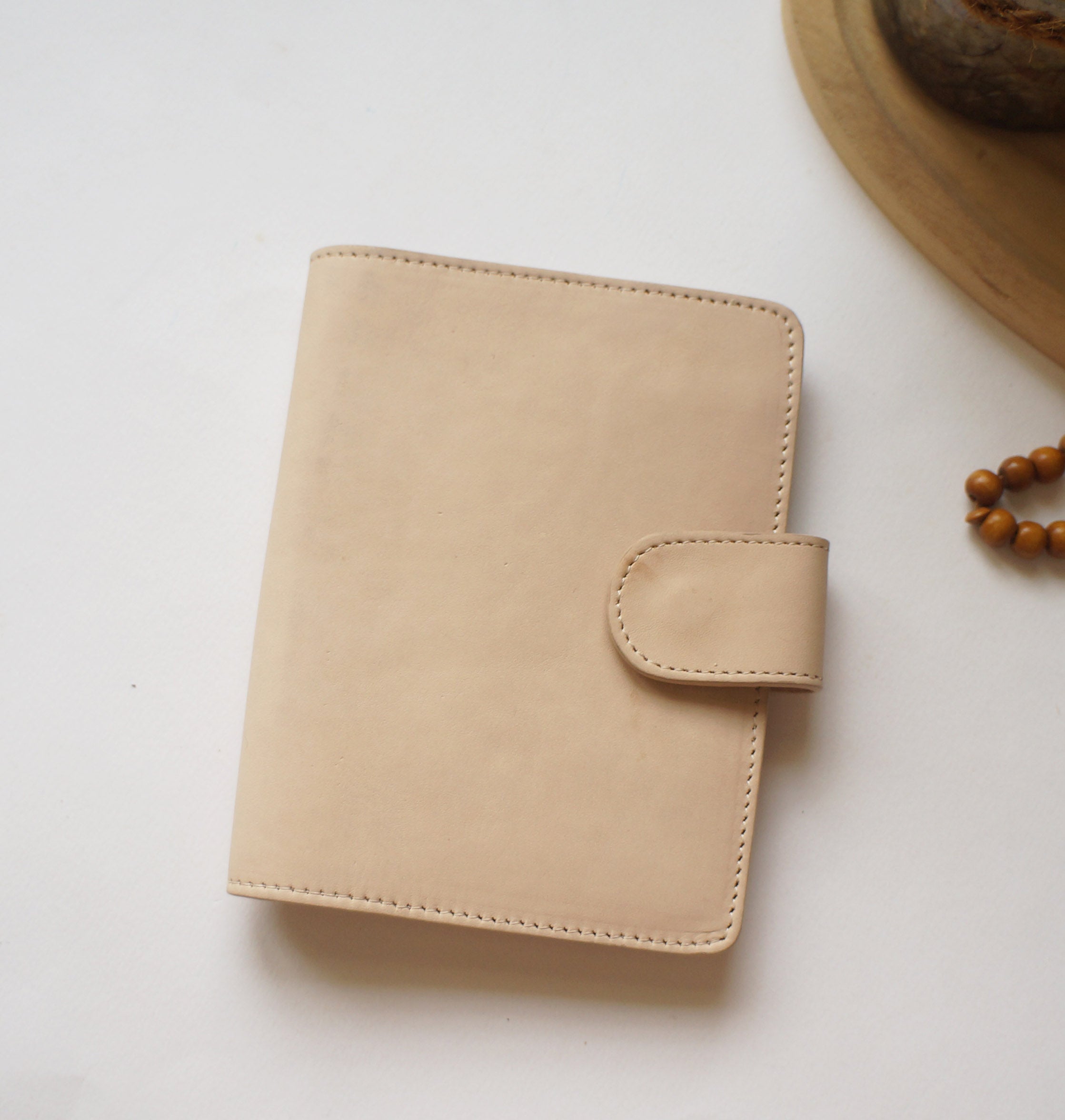 A6 Journal Cover - Undyed Calf