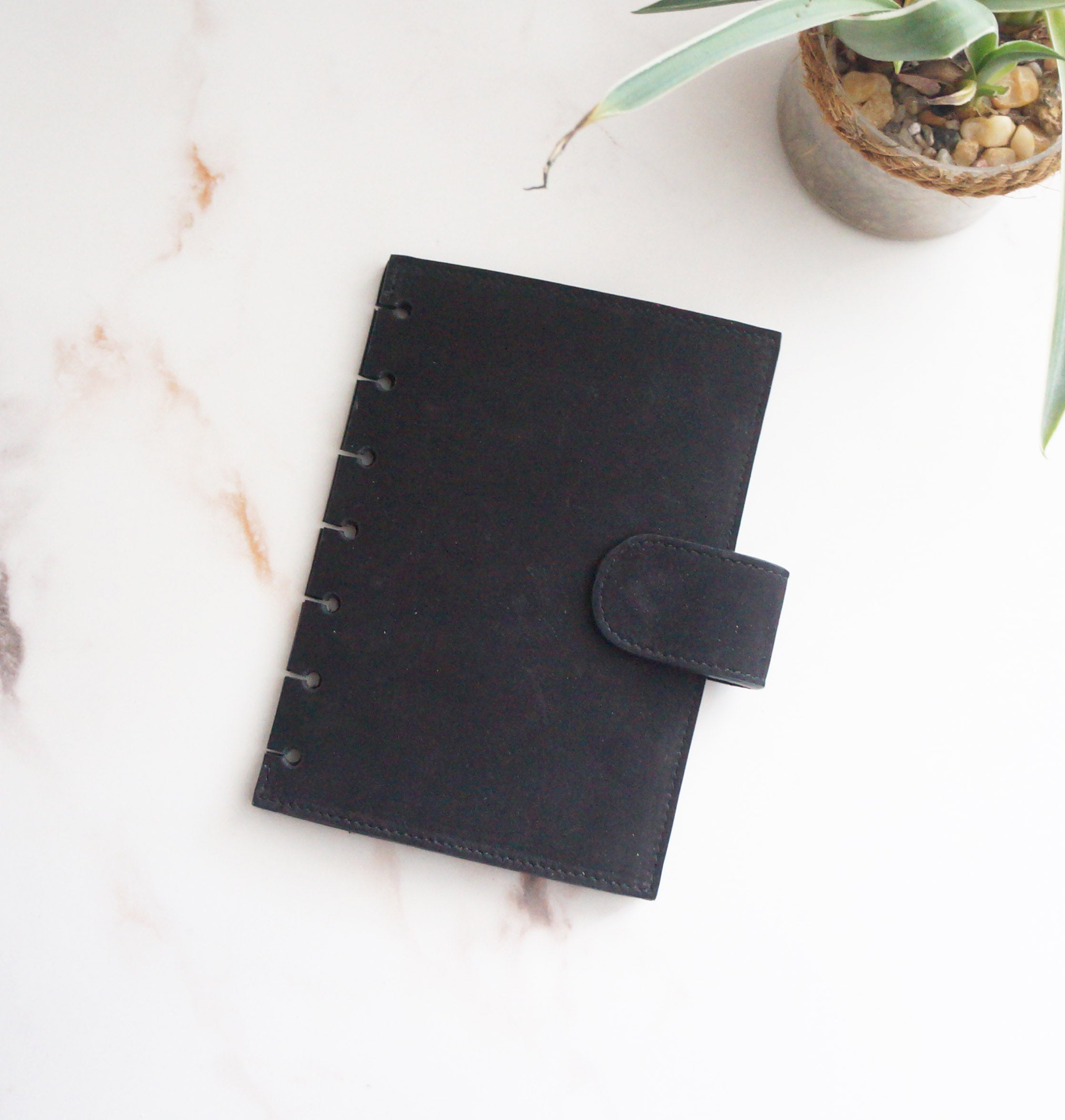 A6 Disc Cover - Nubuck Black