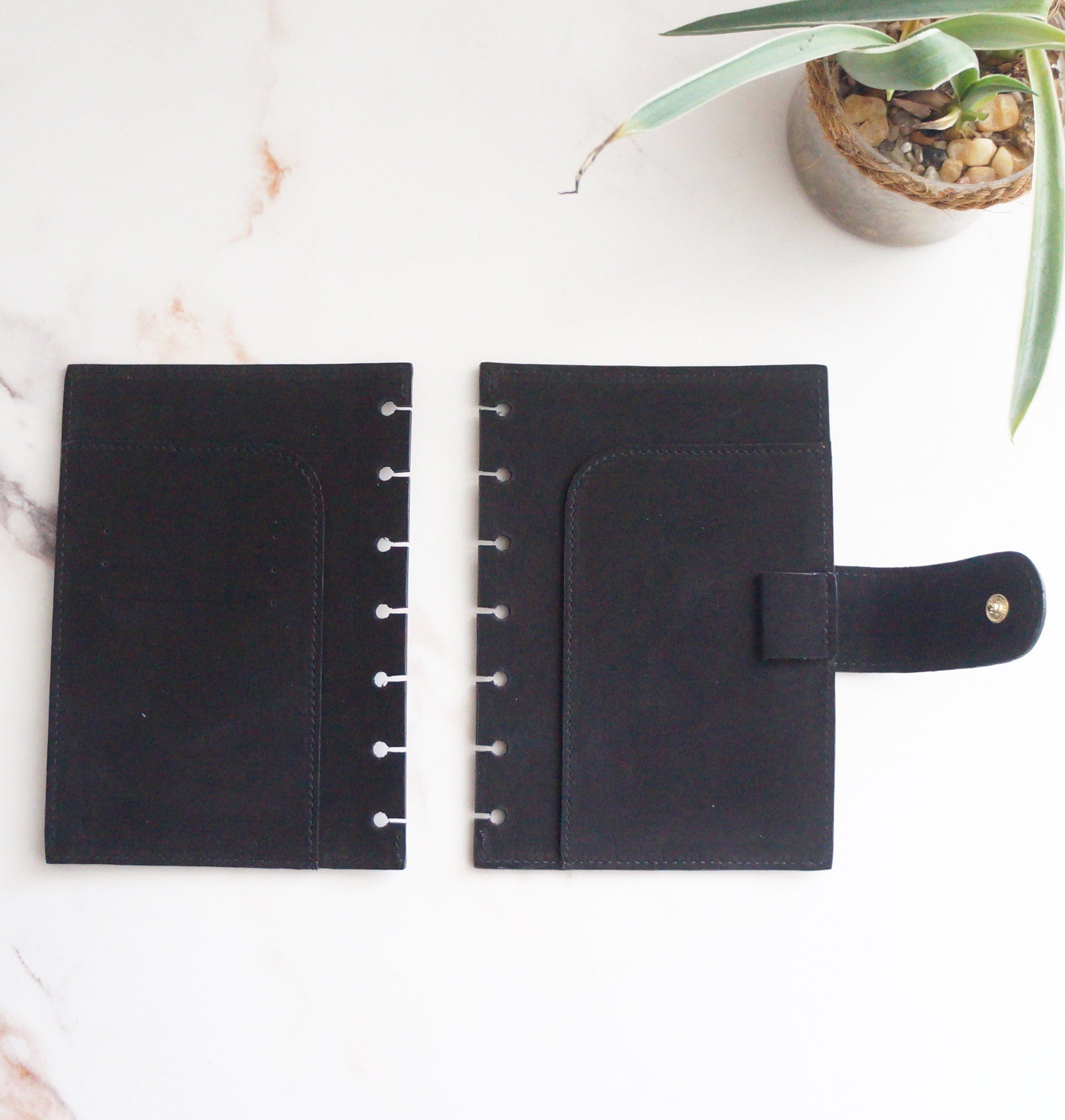 A6 Disc Cover - Nubuck Black