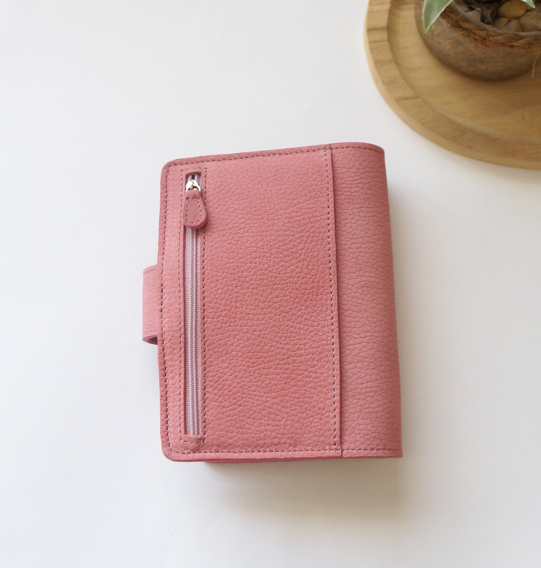 A6 Cover Clear Front - Peony & Suede Pink