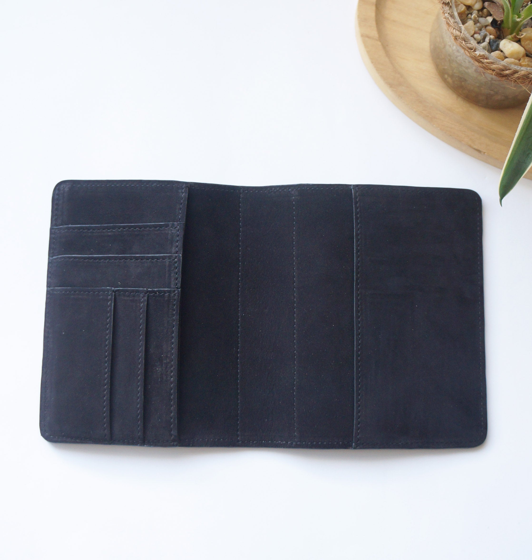 A6 Cover - Nubuck Black