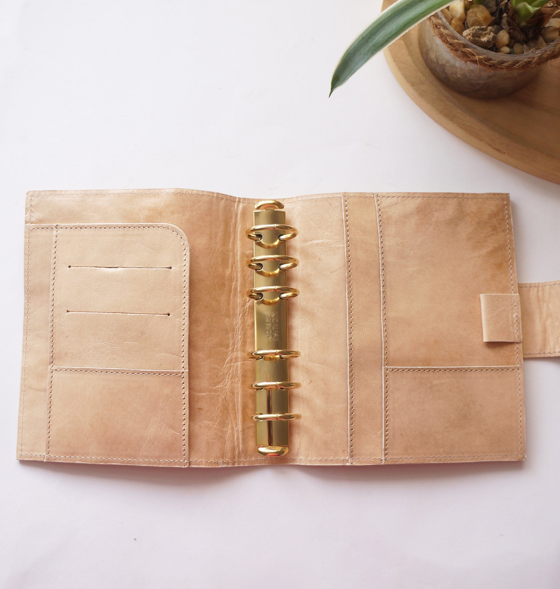 A6 Ring Binder - Undyed Sheep