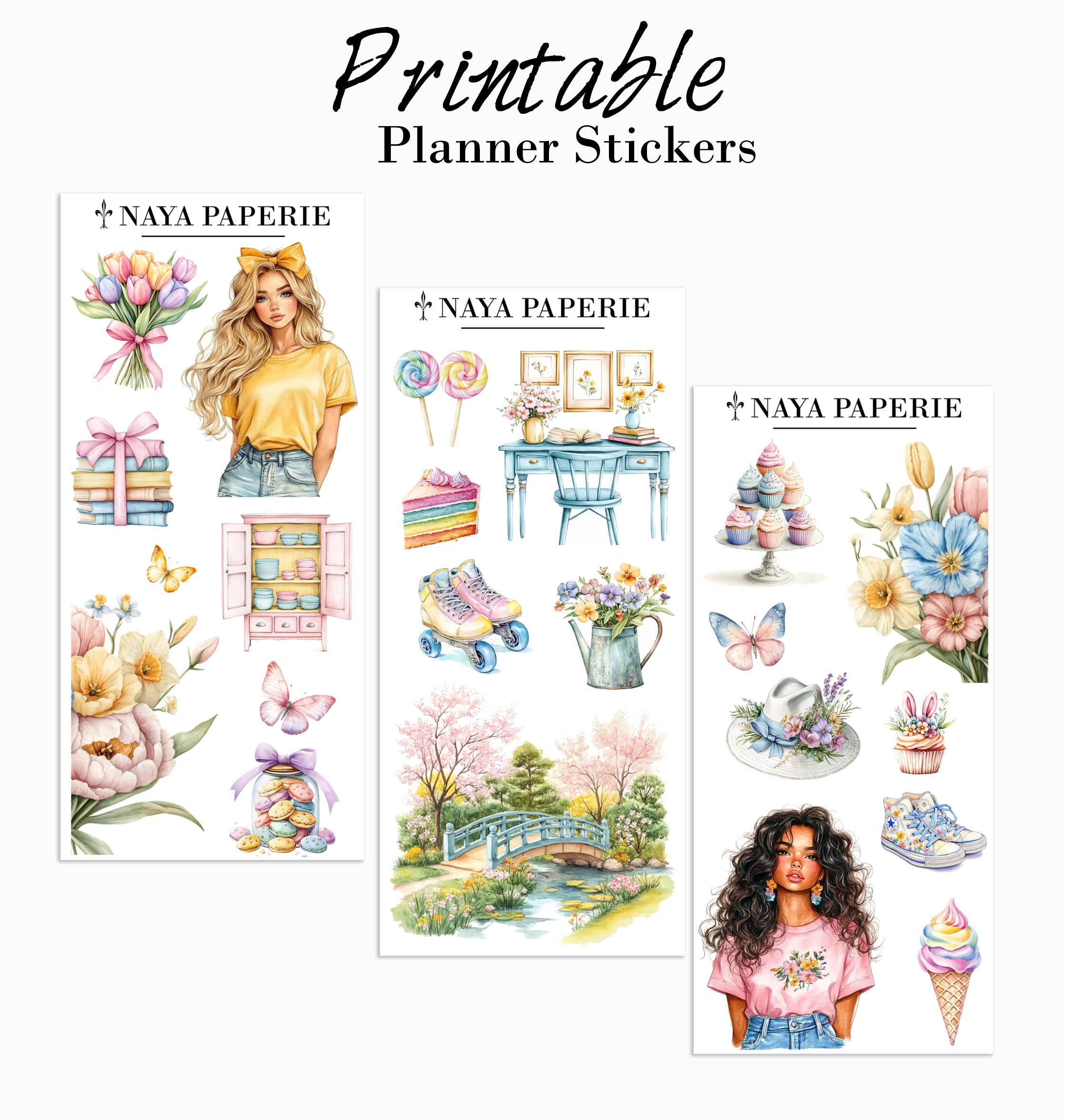 April Stickers - Exclusive designs Part 1