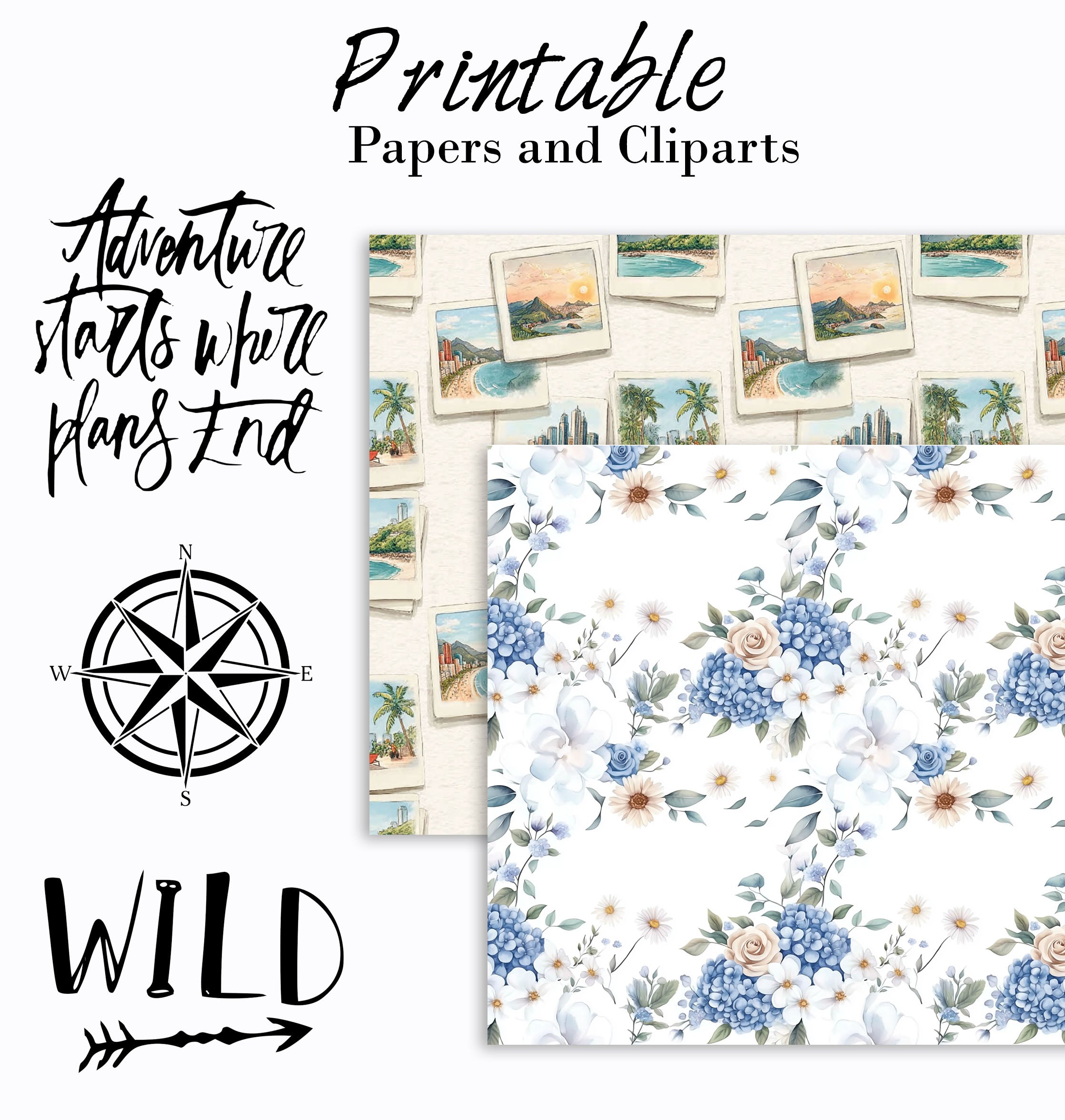 August - Paper & Cliparts (Copie)