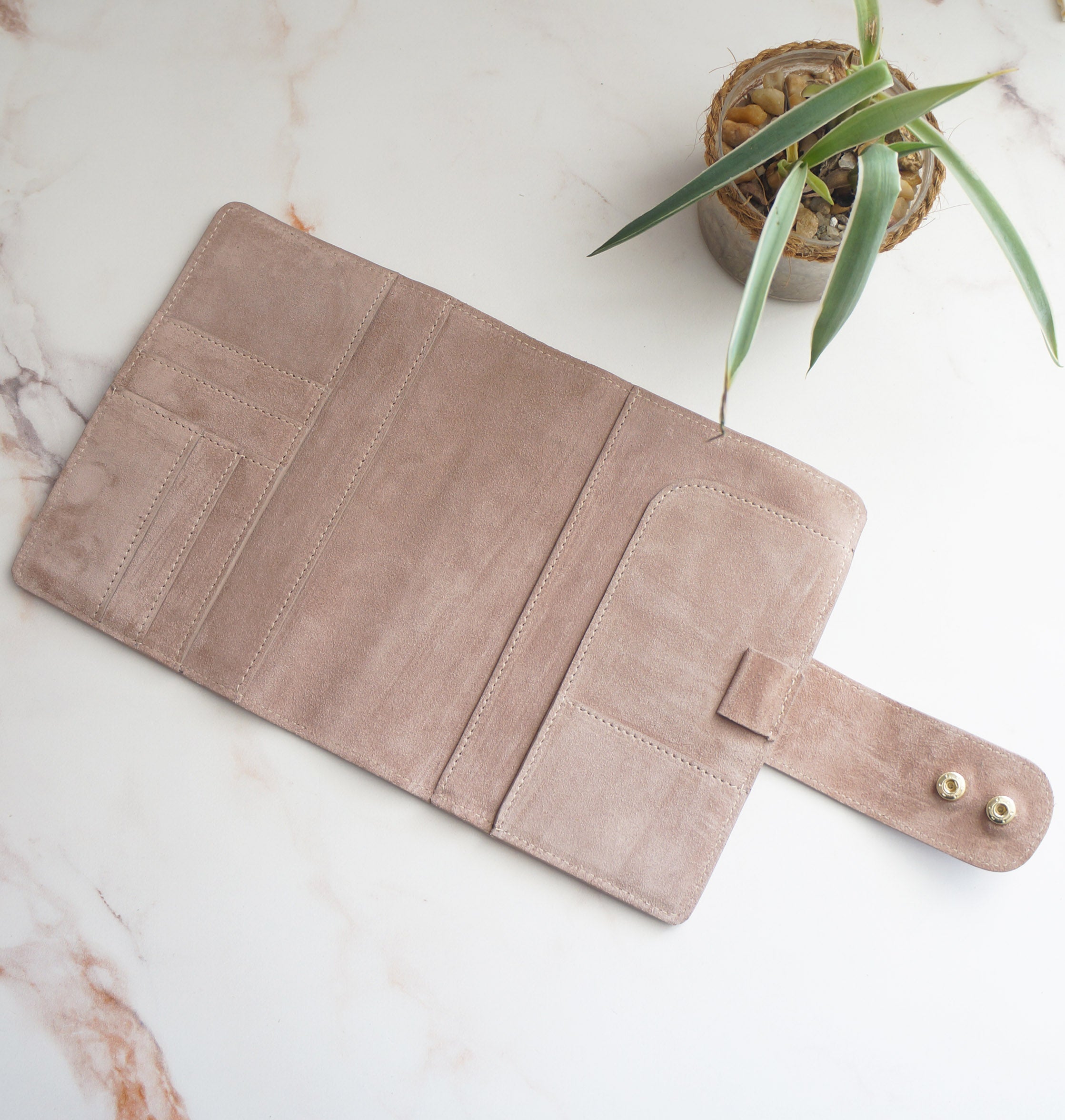 B6 Wide Journal Cover - Suede Mist