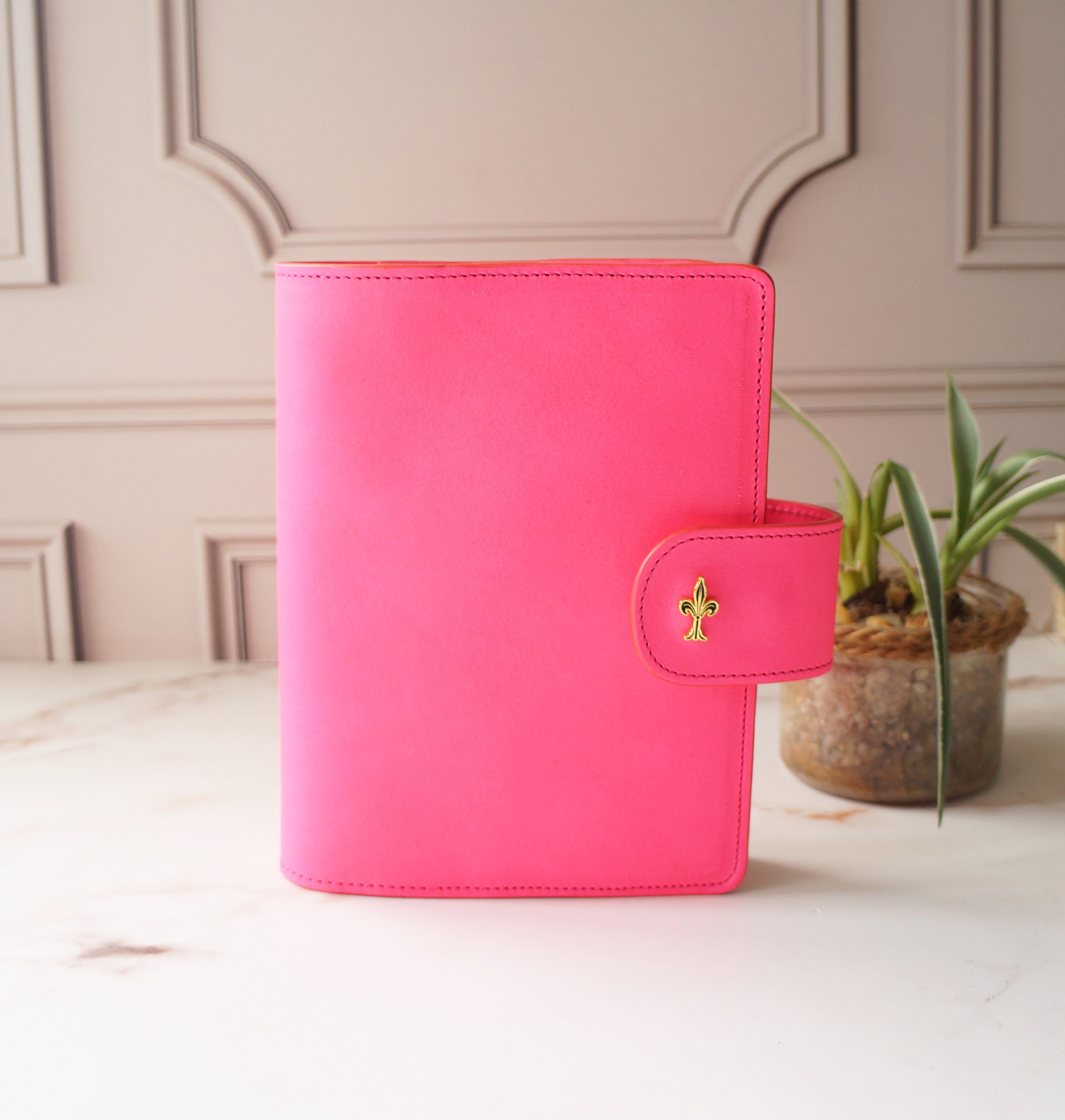 B6 Wide Journal Cover - Neon Pink