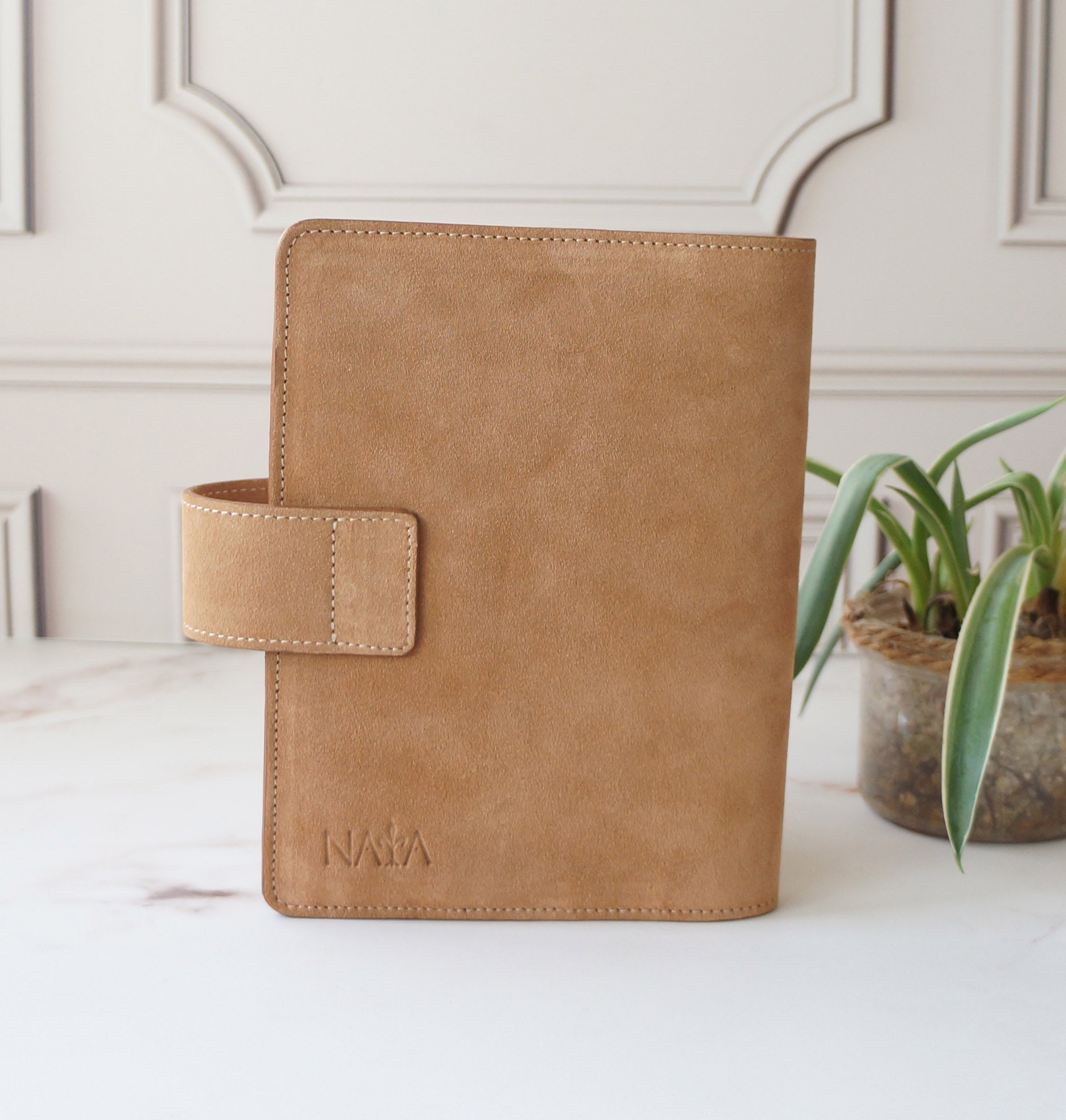 B6 Wide Journal Cover - Suede Mocha