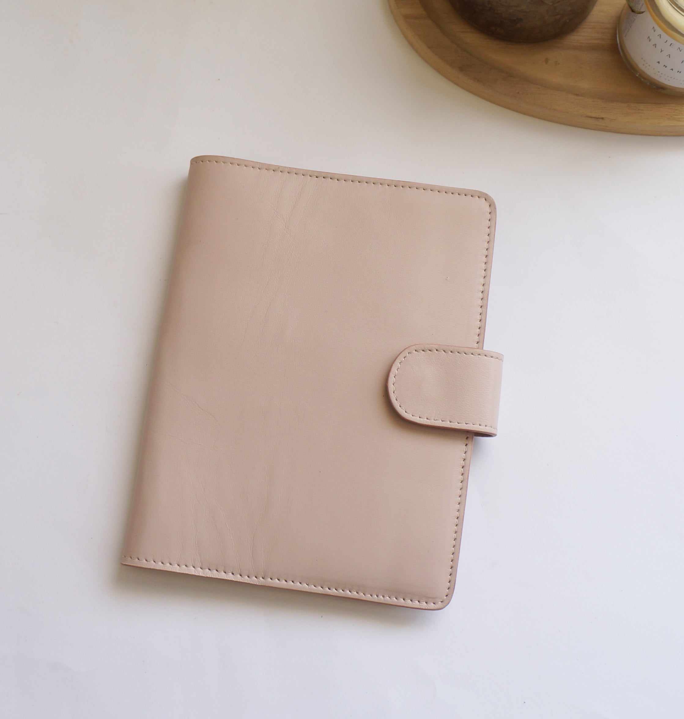 B6 Journal Cover - Pink Lace