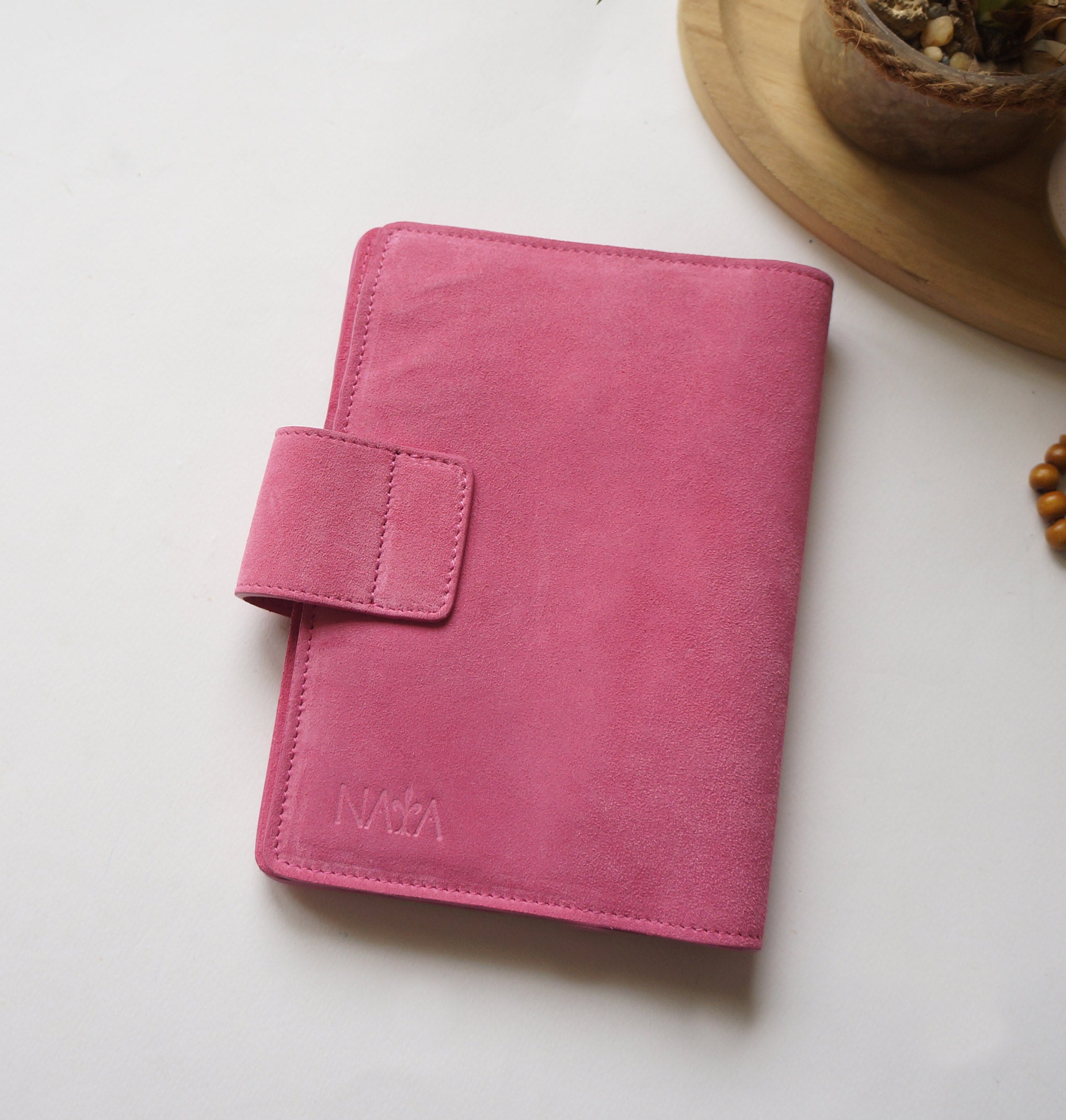 B6 Journal Cover - Suede Dragonfruit