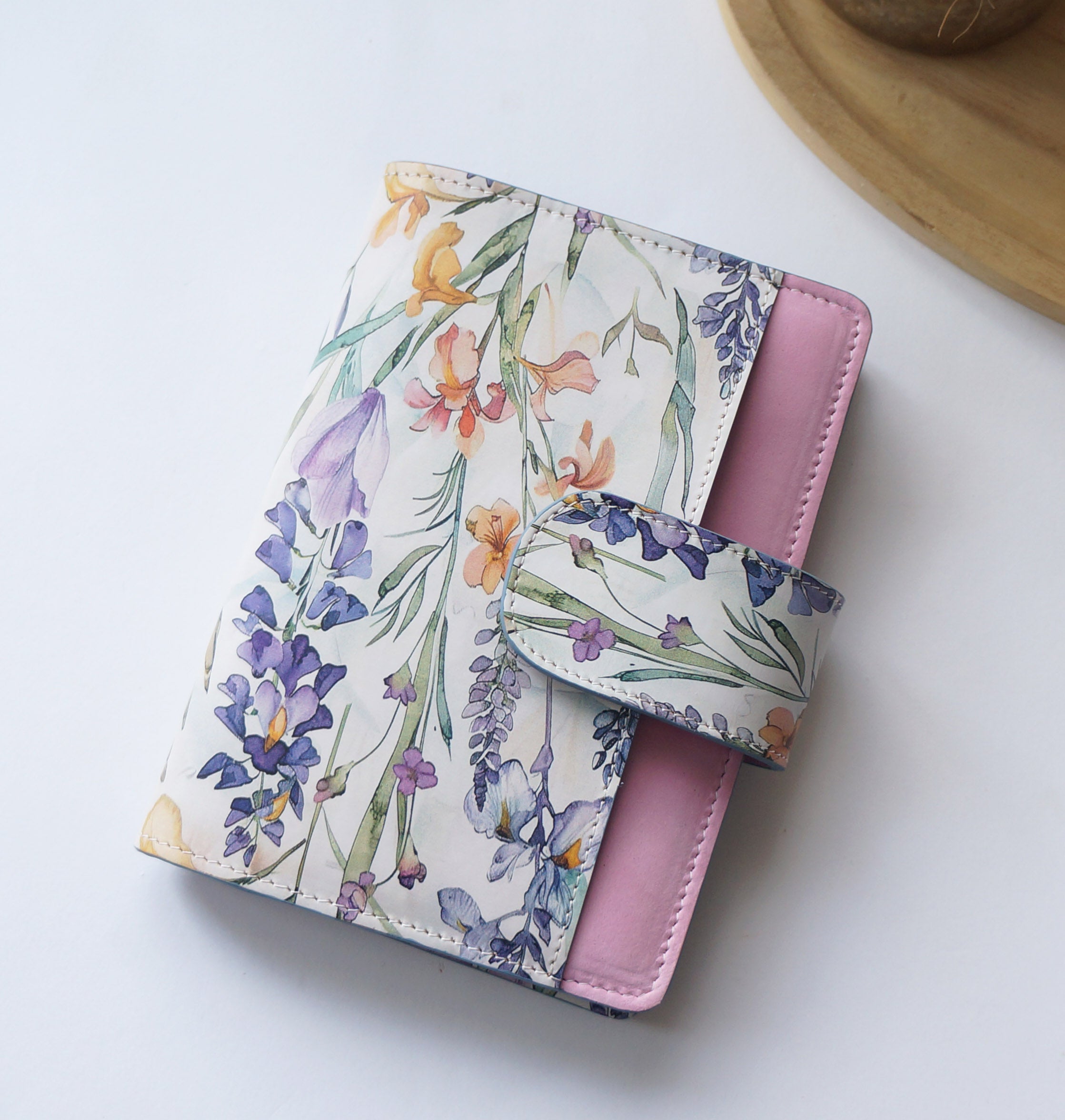 B6 Journal Cover - Wild Flower/Cotton Candy