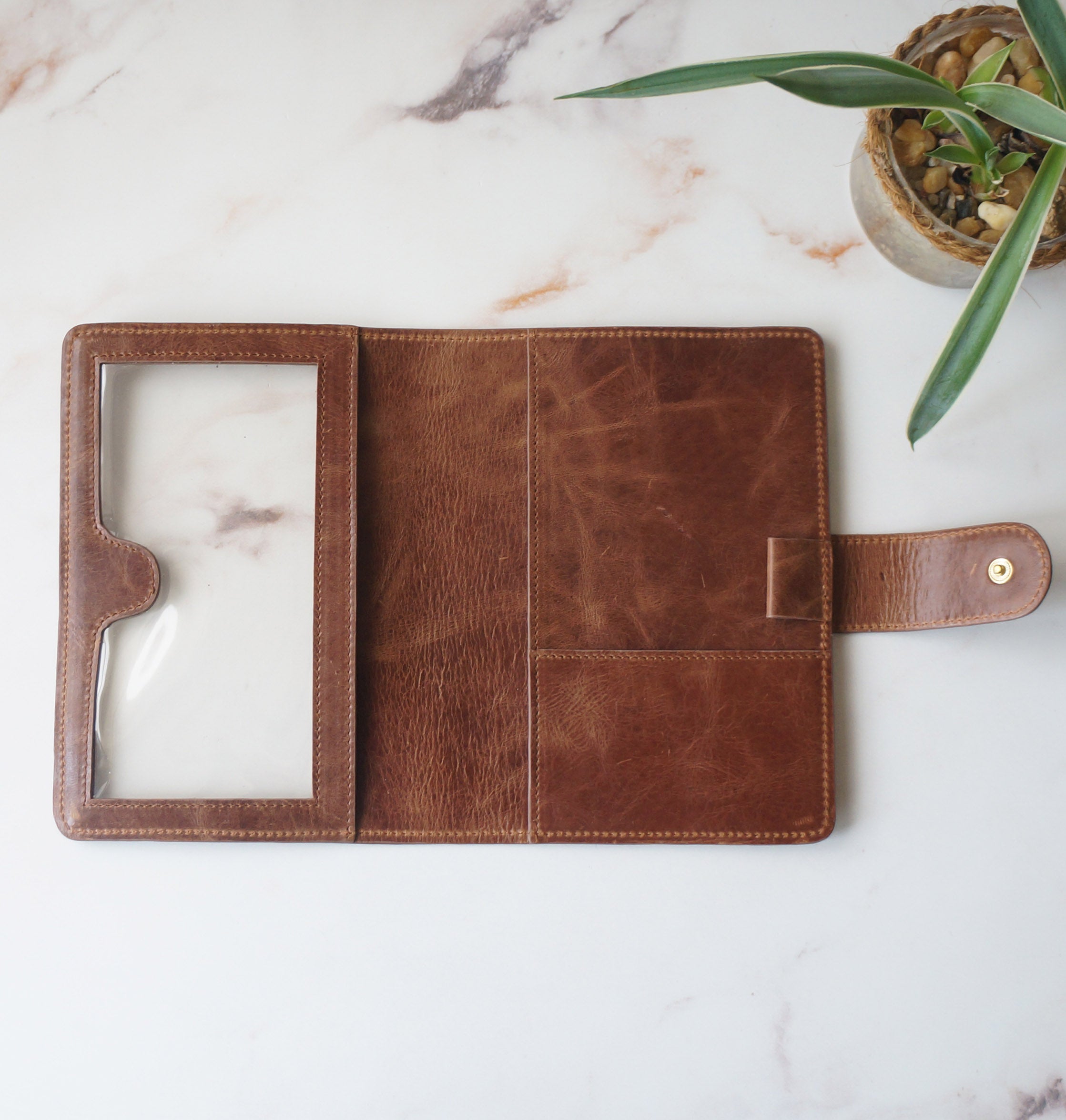 B6 Journal Cover - Vintage Amber