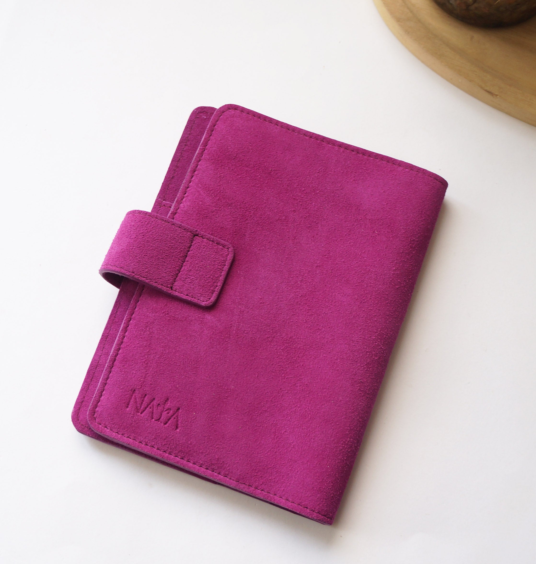 B6 Journal Cover - Suede Berry