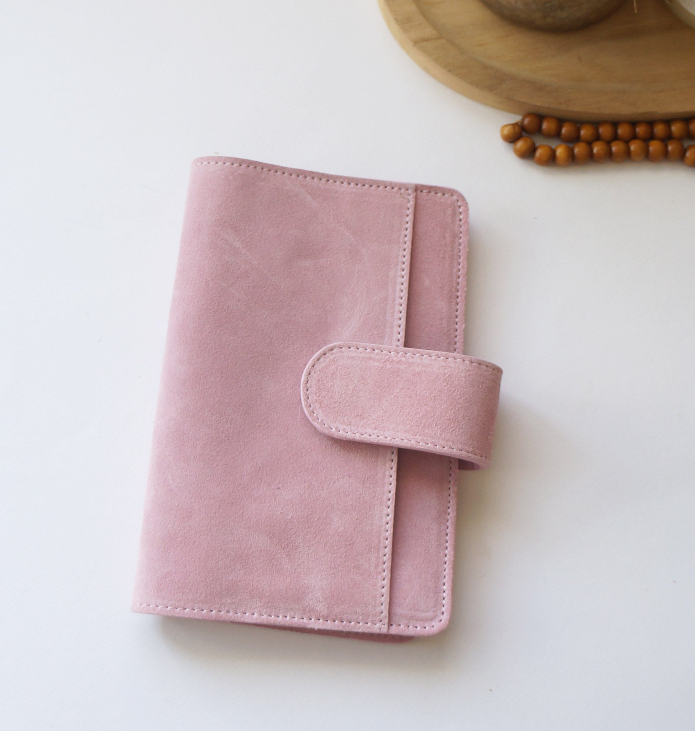 B6 Slim Journal Cover - Suede Pink