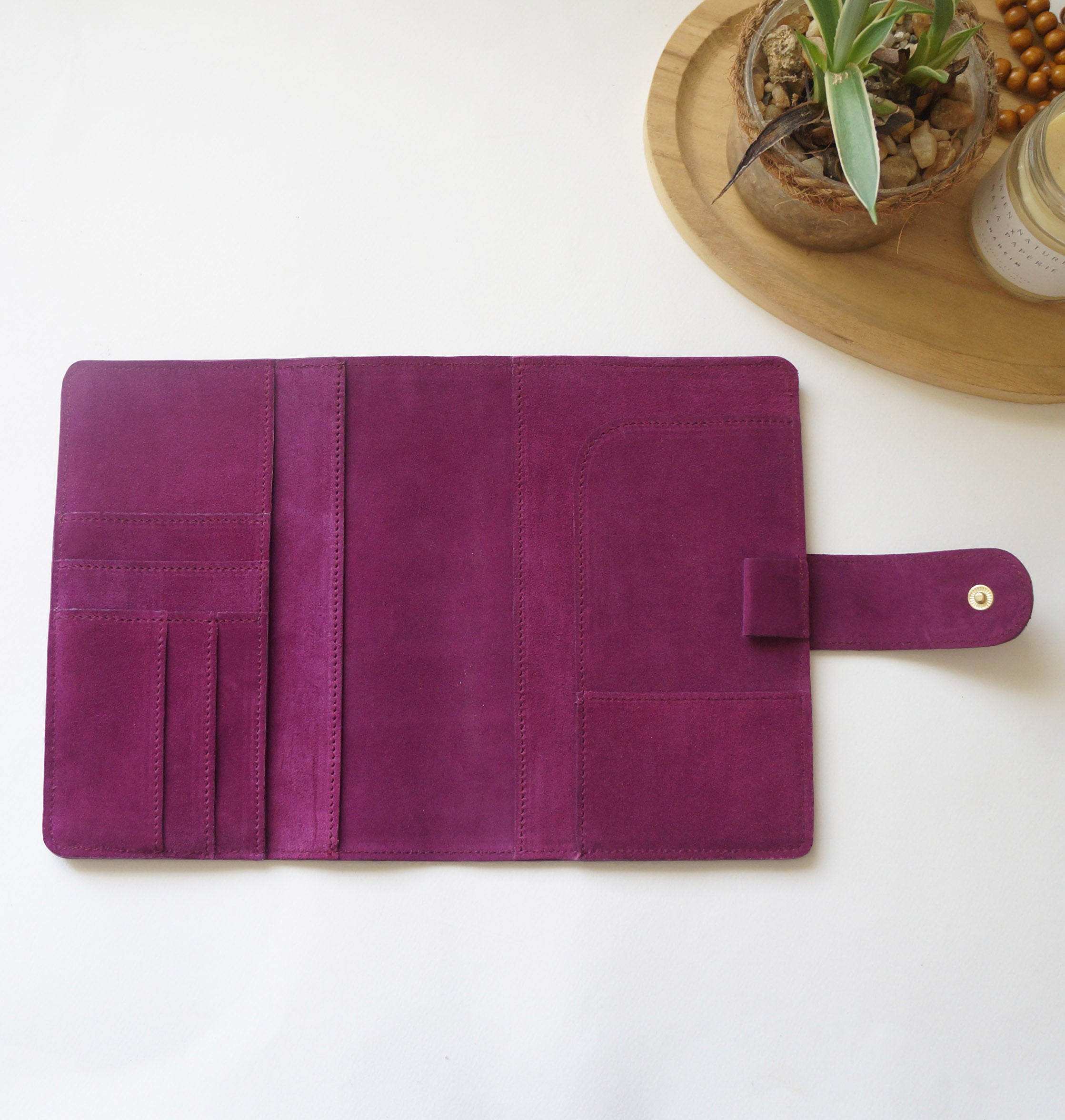 B6 Journal Cover - Blackberry