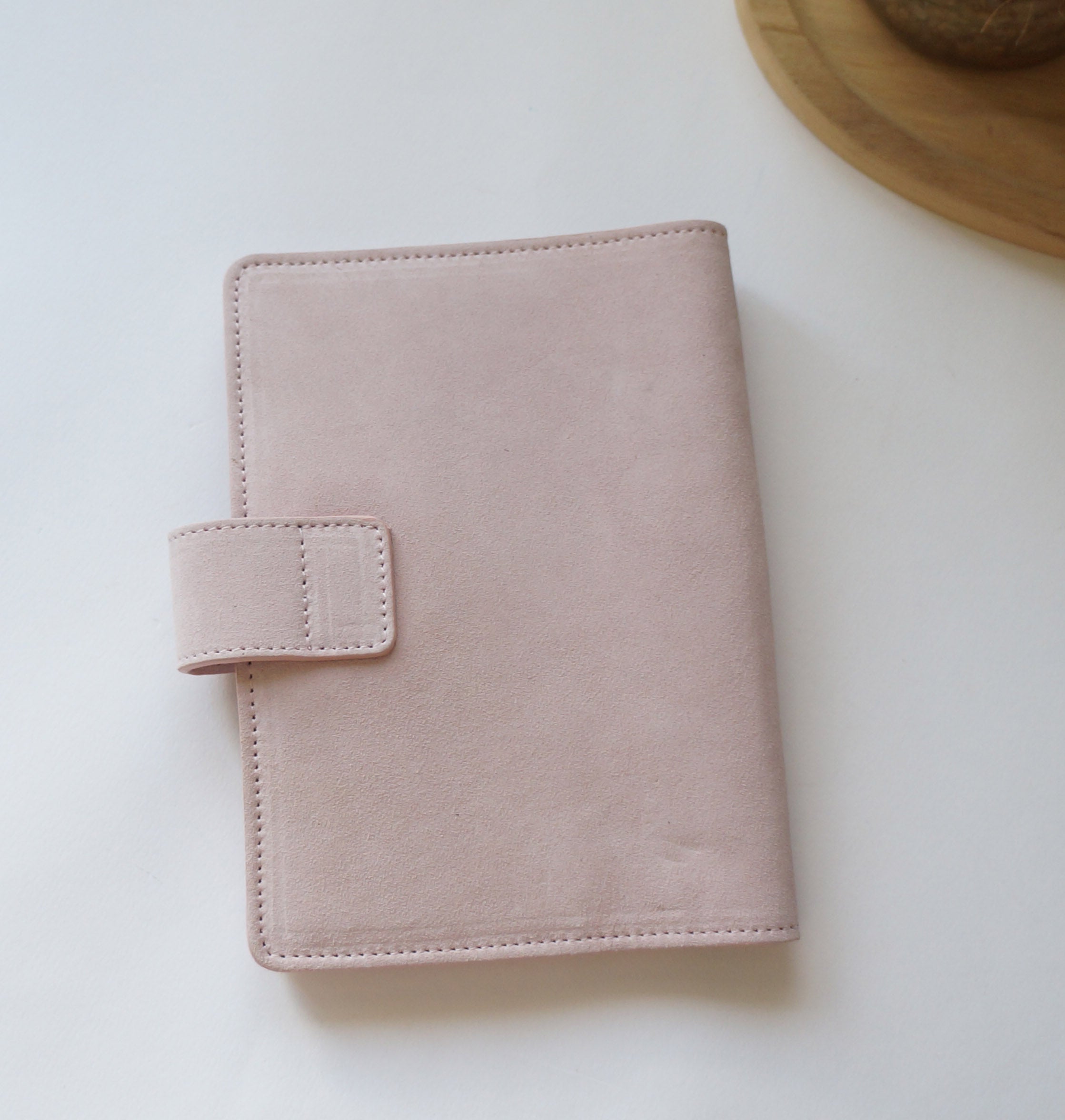 B6 Journal Cover - Suede Light Pink