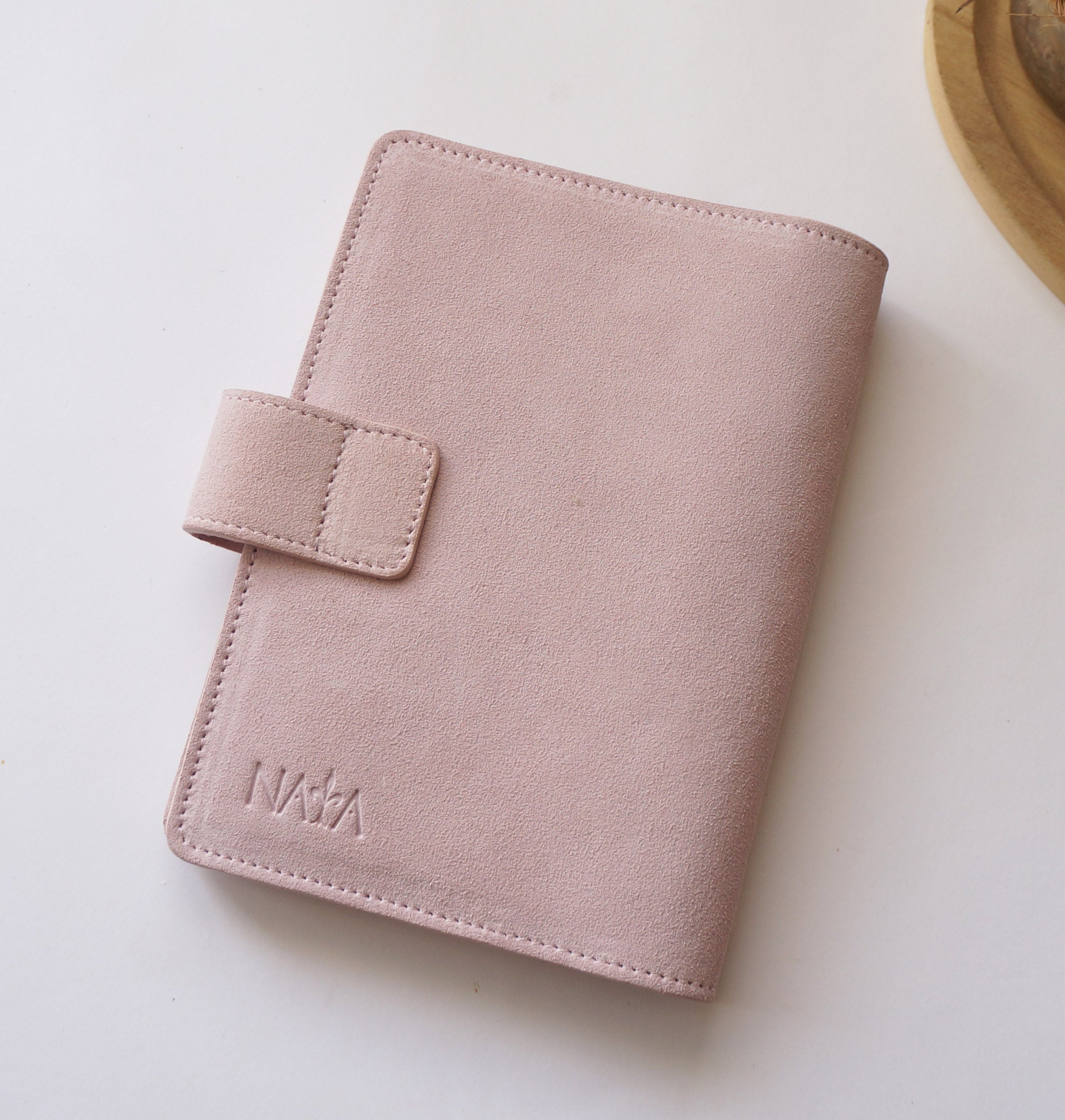 B6 Journal Cover - Suede light pink