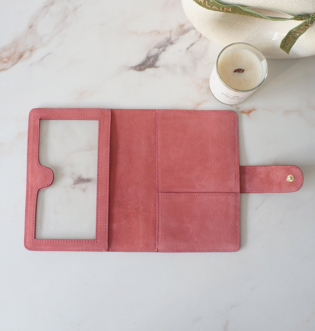 B6 Journal Cover full clear front - Suede Coral Reef