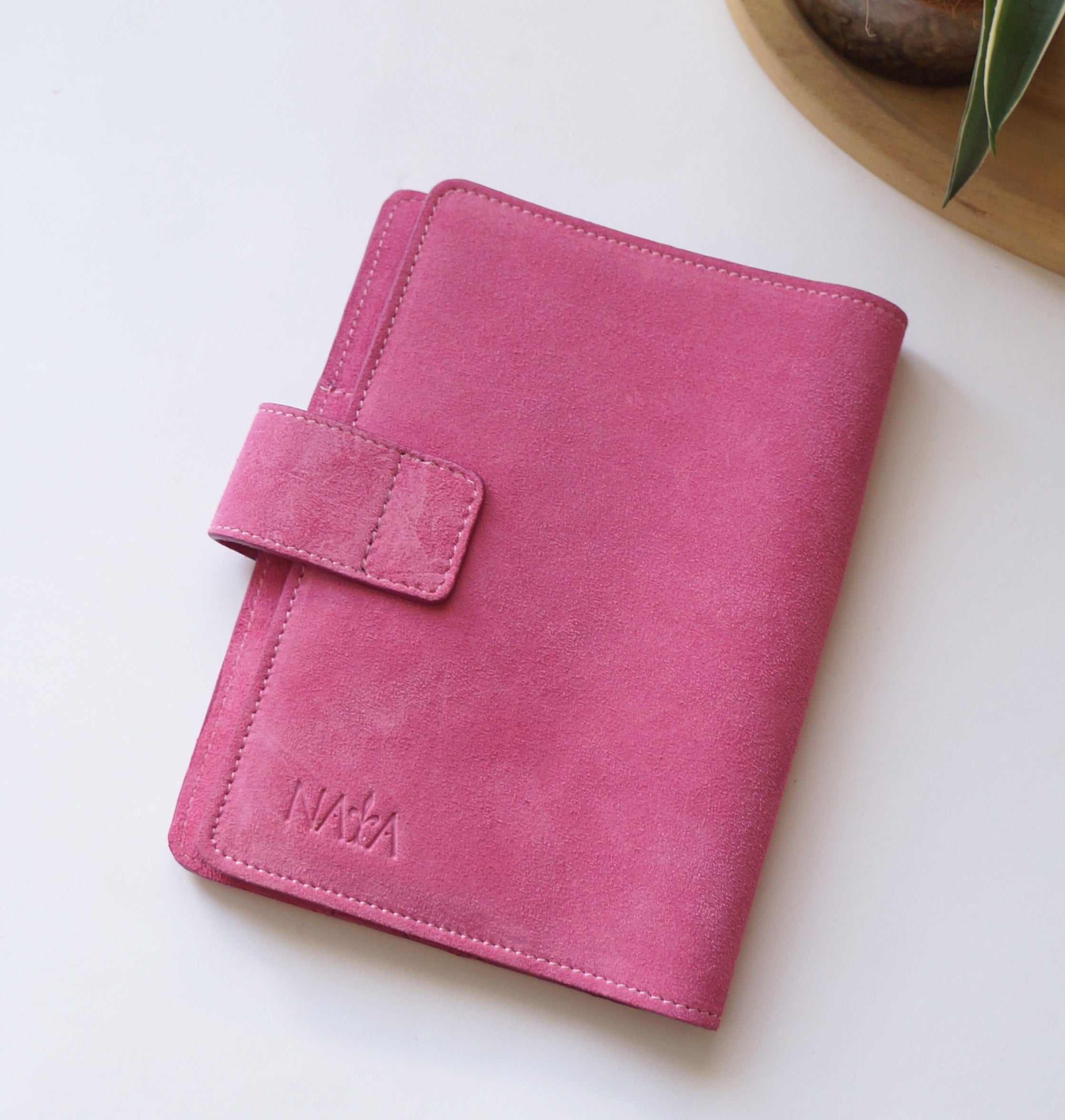 B6 Journal Cover - Suede Dragonfruit