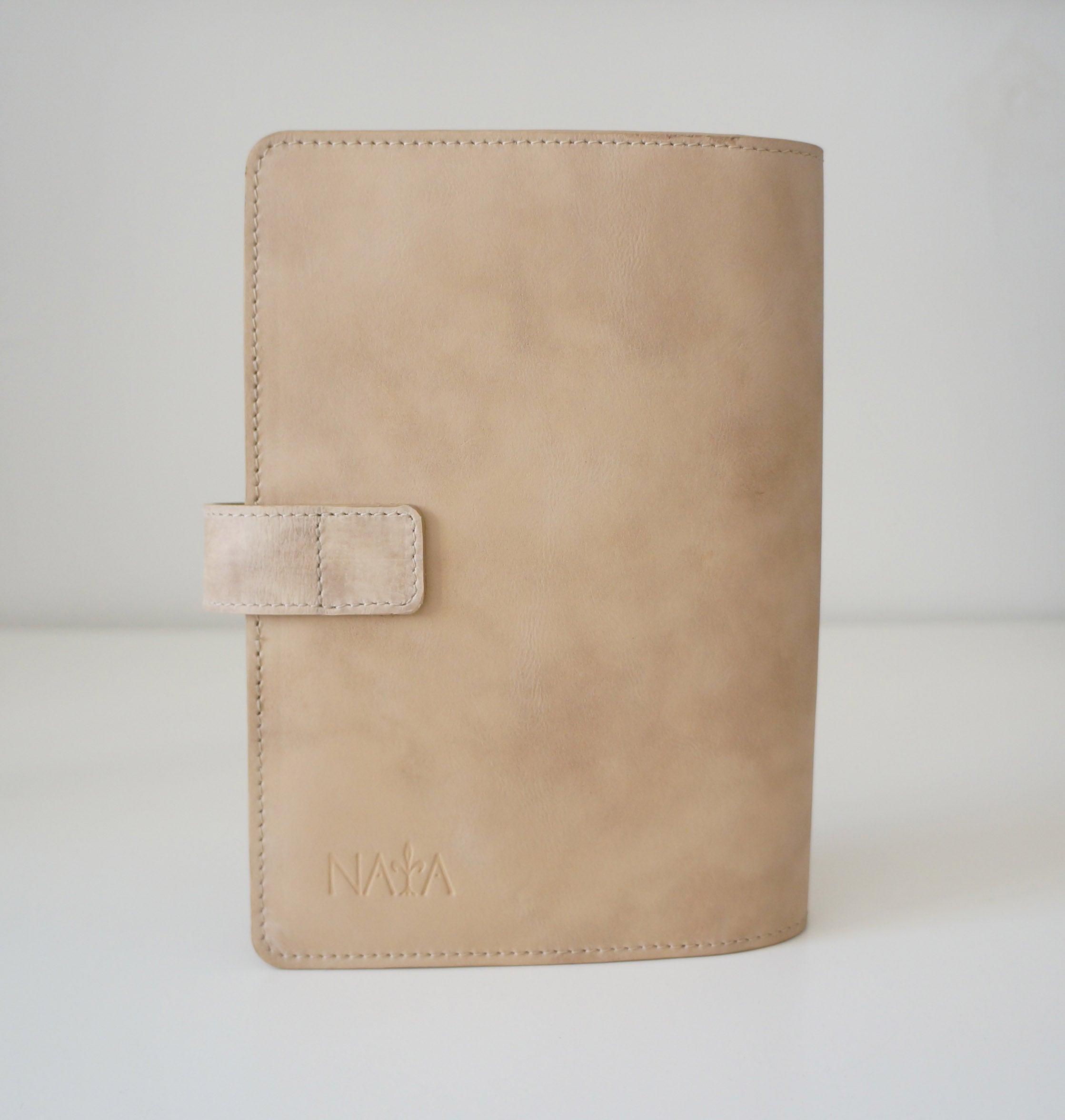 B6 Journal Cover - Angora belt closure