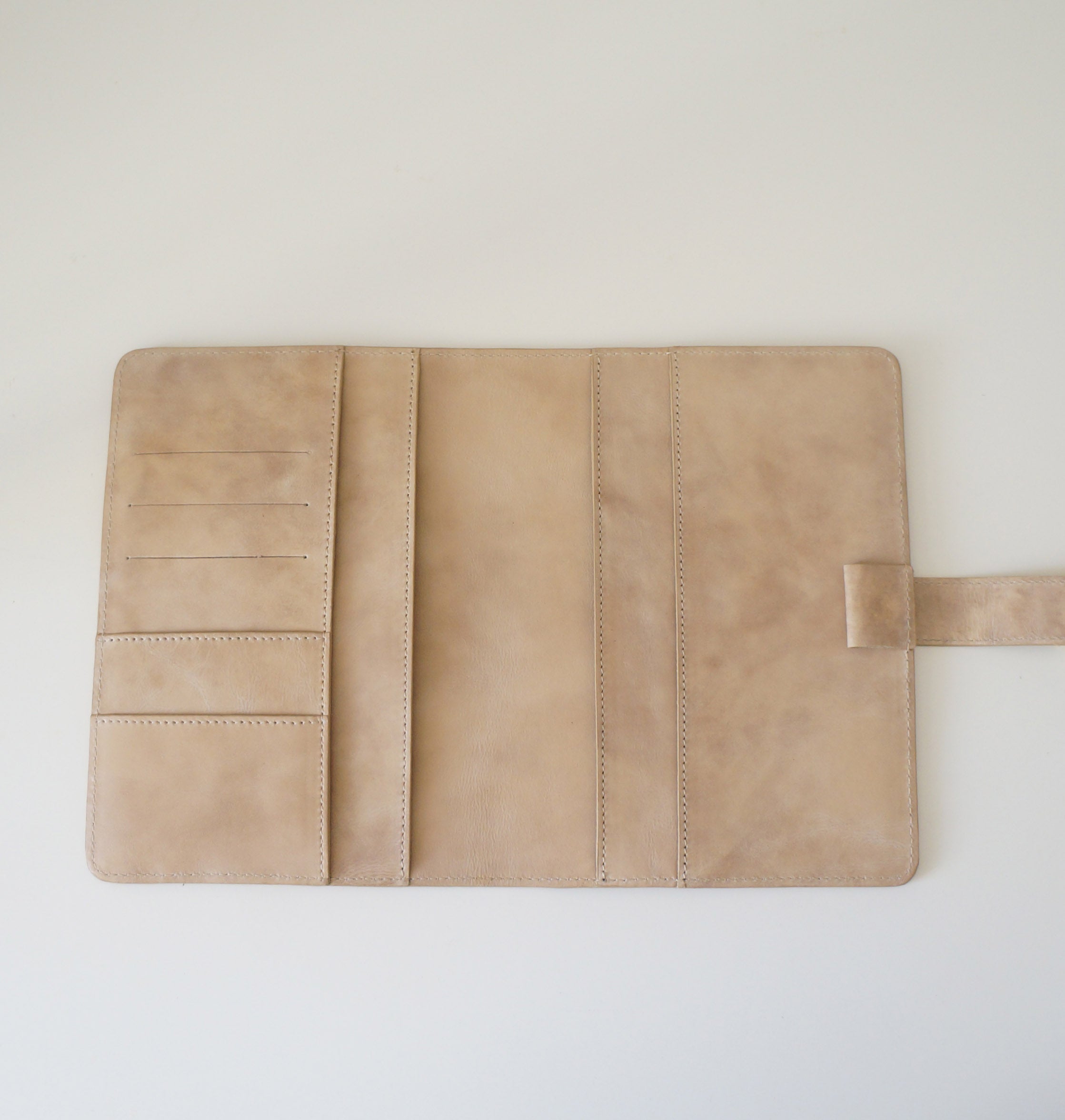 B6 Journal Cover - Angora belt closure