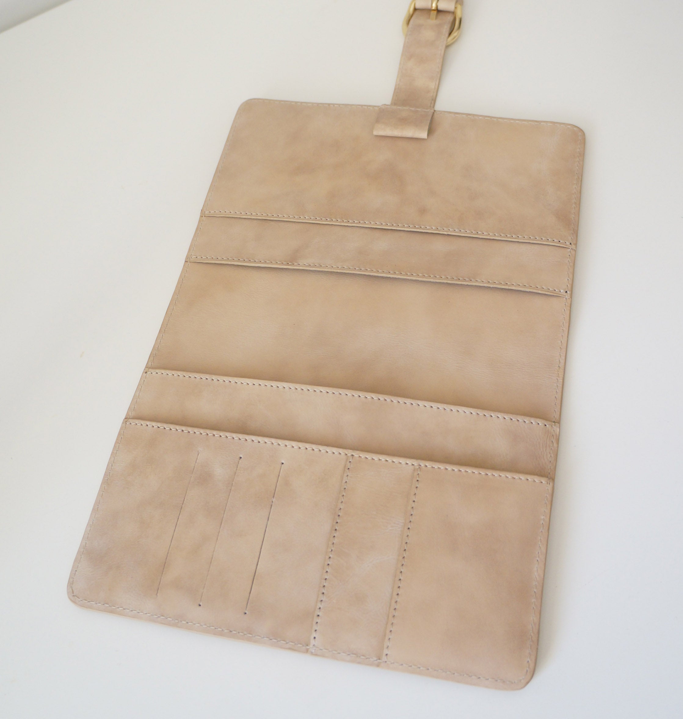 B6 Journal Cover - Angora belt closure