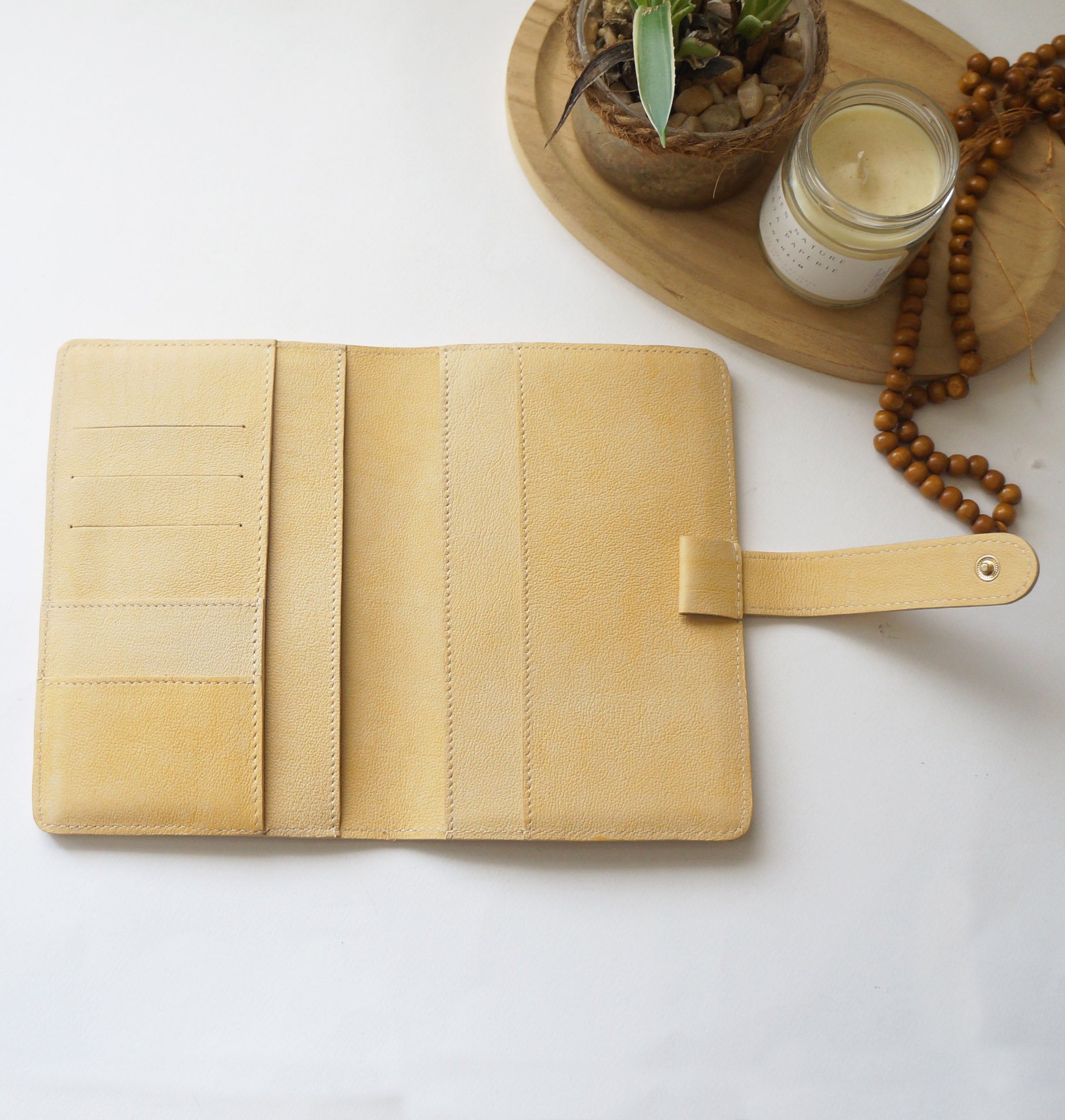 B6 Slim Wide Journal Cover - Apricot