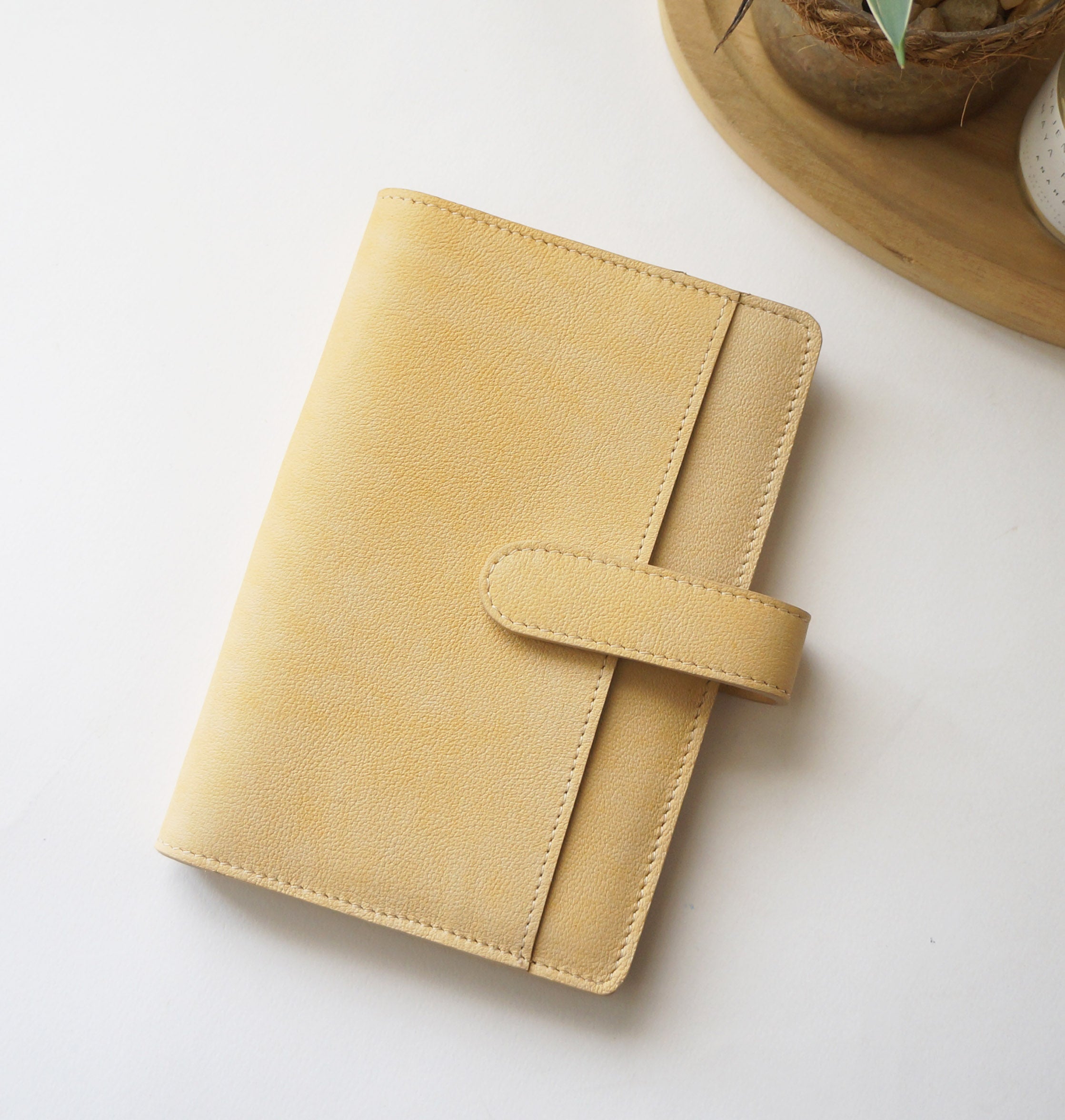 B6 Slim Wide Journal Cover - Apricot