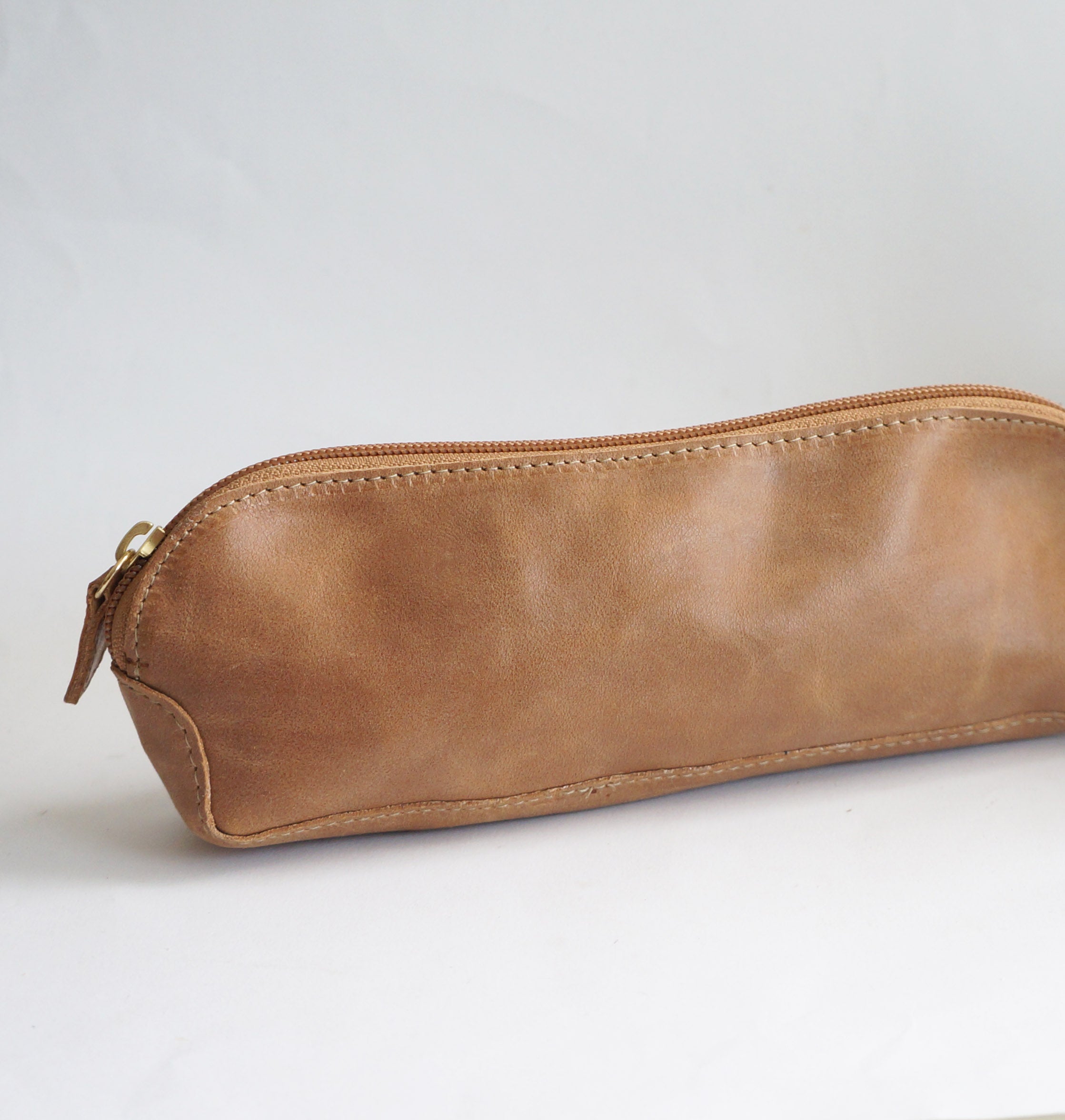 Pen Case - Chai leather