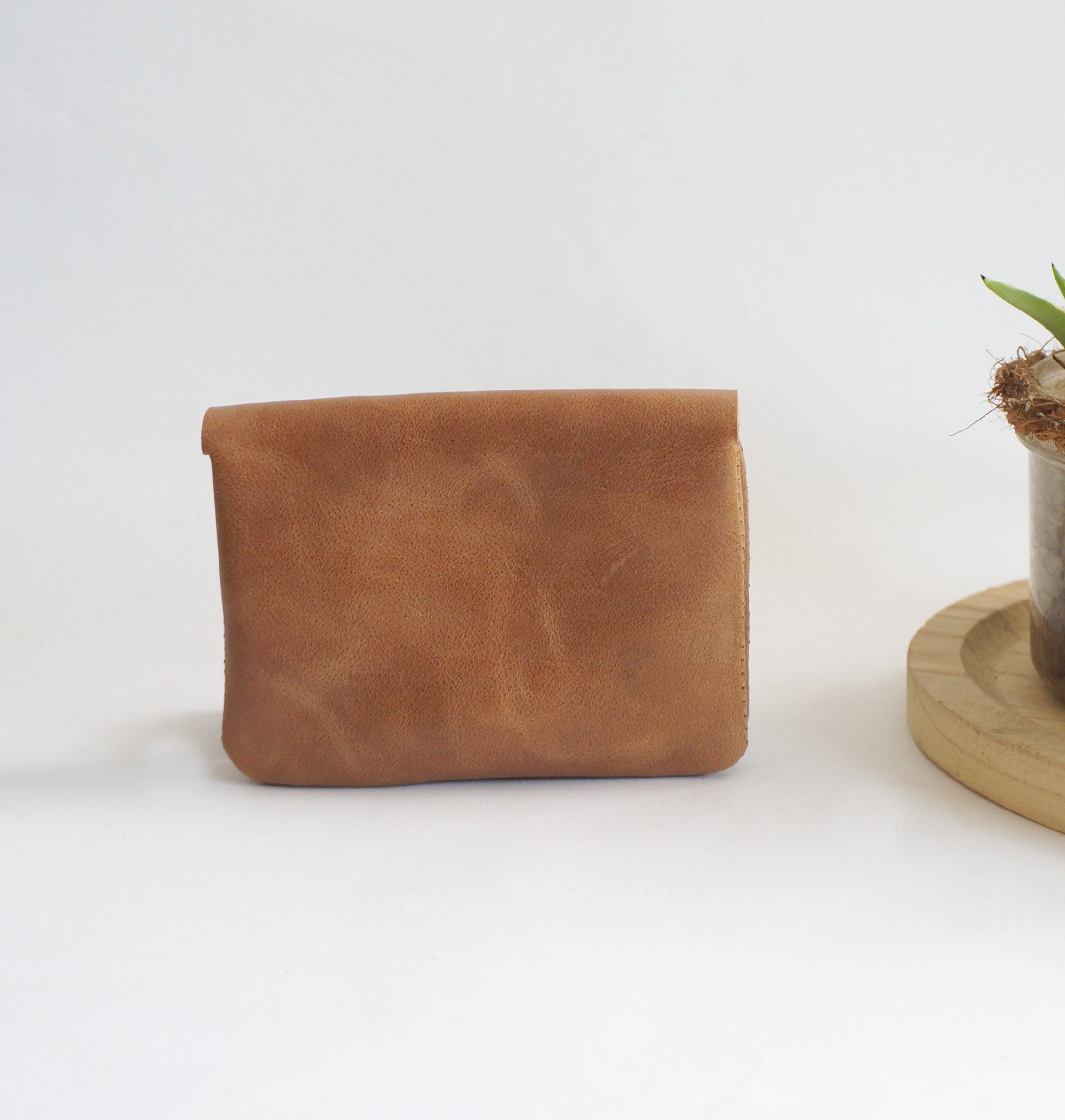 Coin Purse - Chai leather