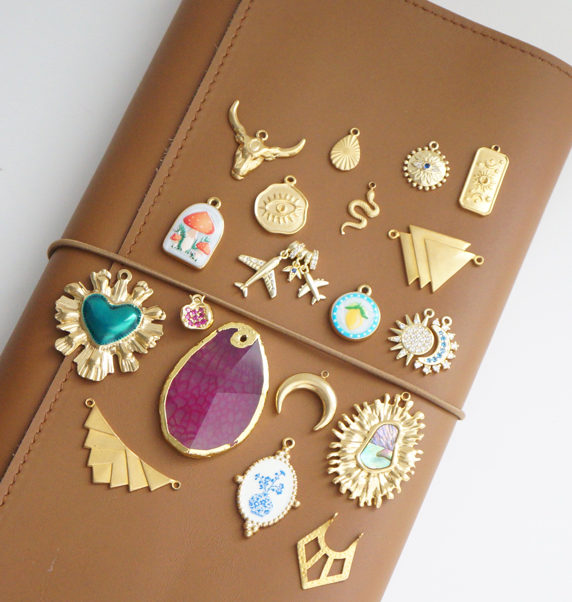 Stainless Steel Planner Charms