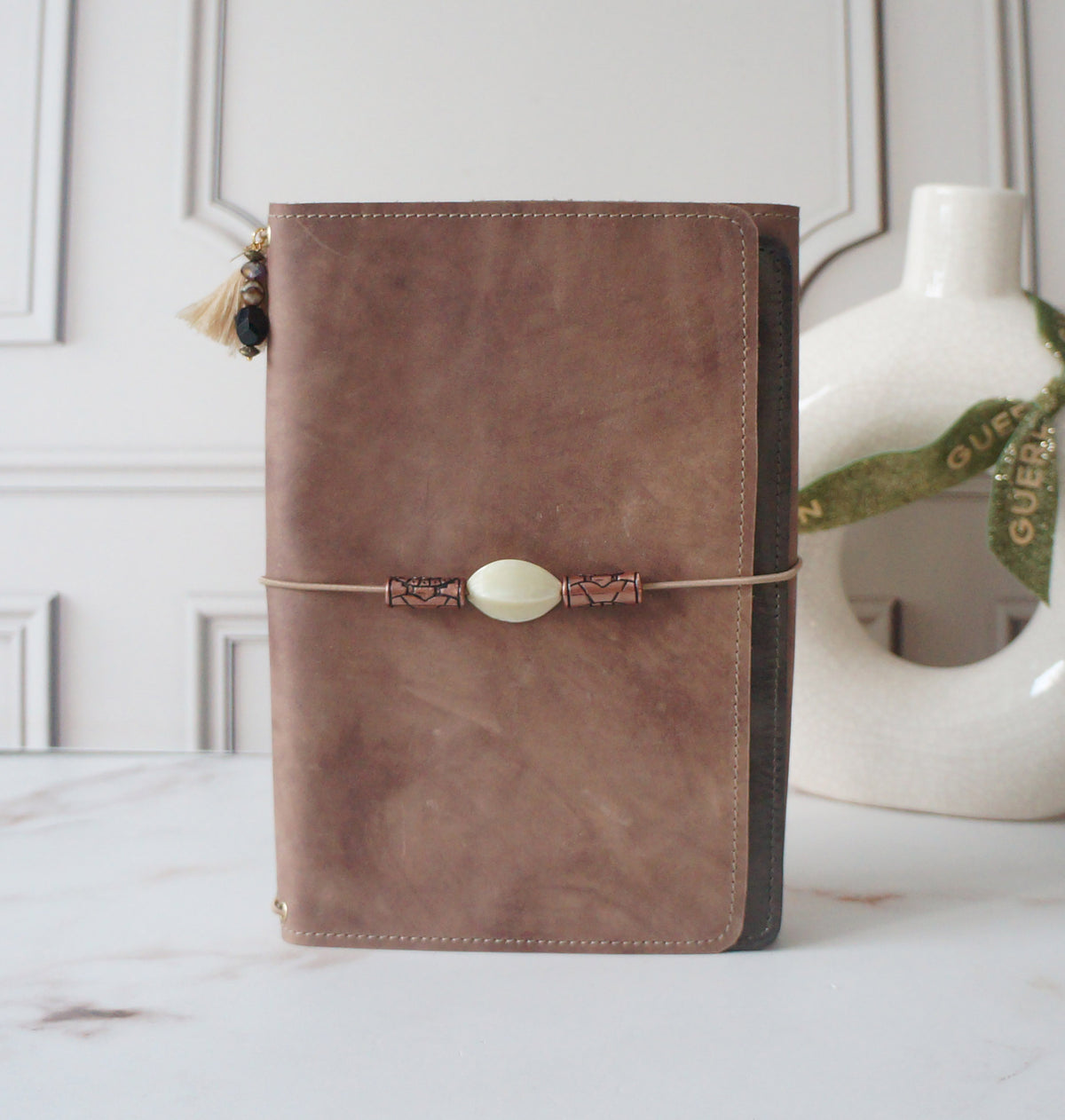 Trifold A5 size set - Spiced Cider & Metallic Taupe