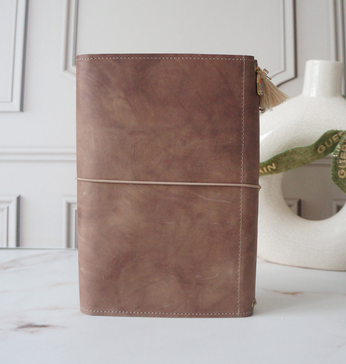 Trifold A5 size set - Spiced Cider & Metallic Taupe