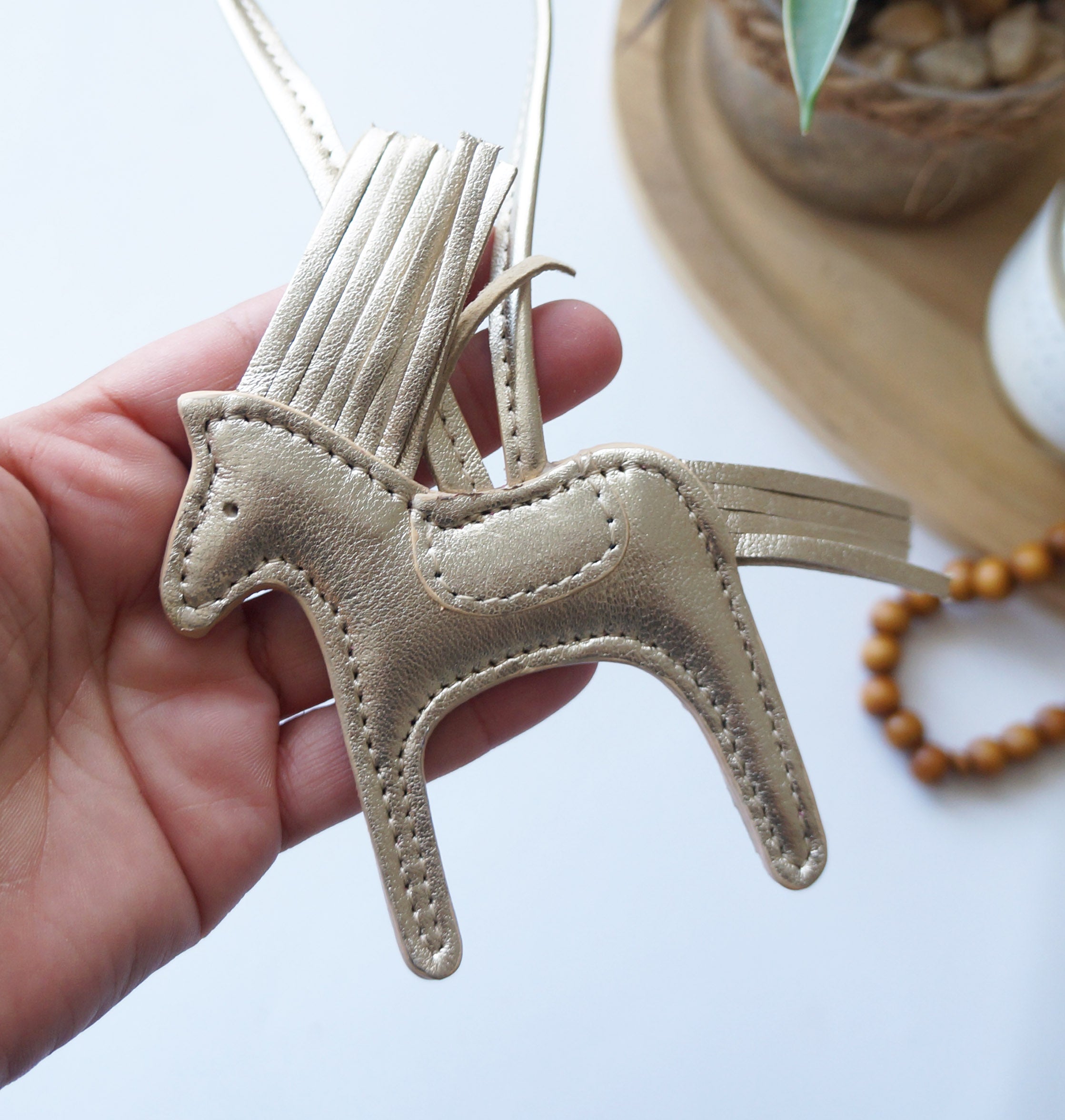 Leather Horse Charms