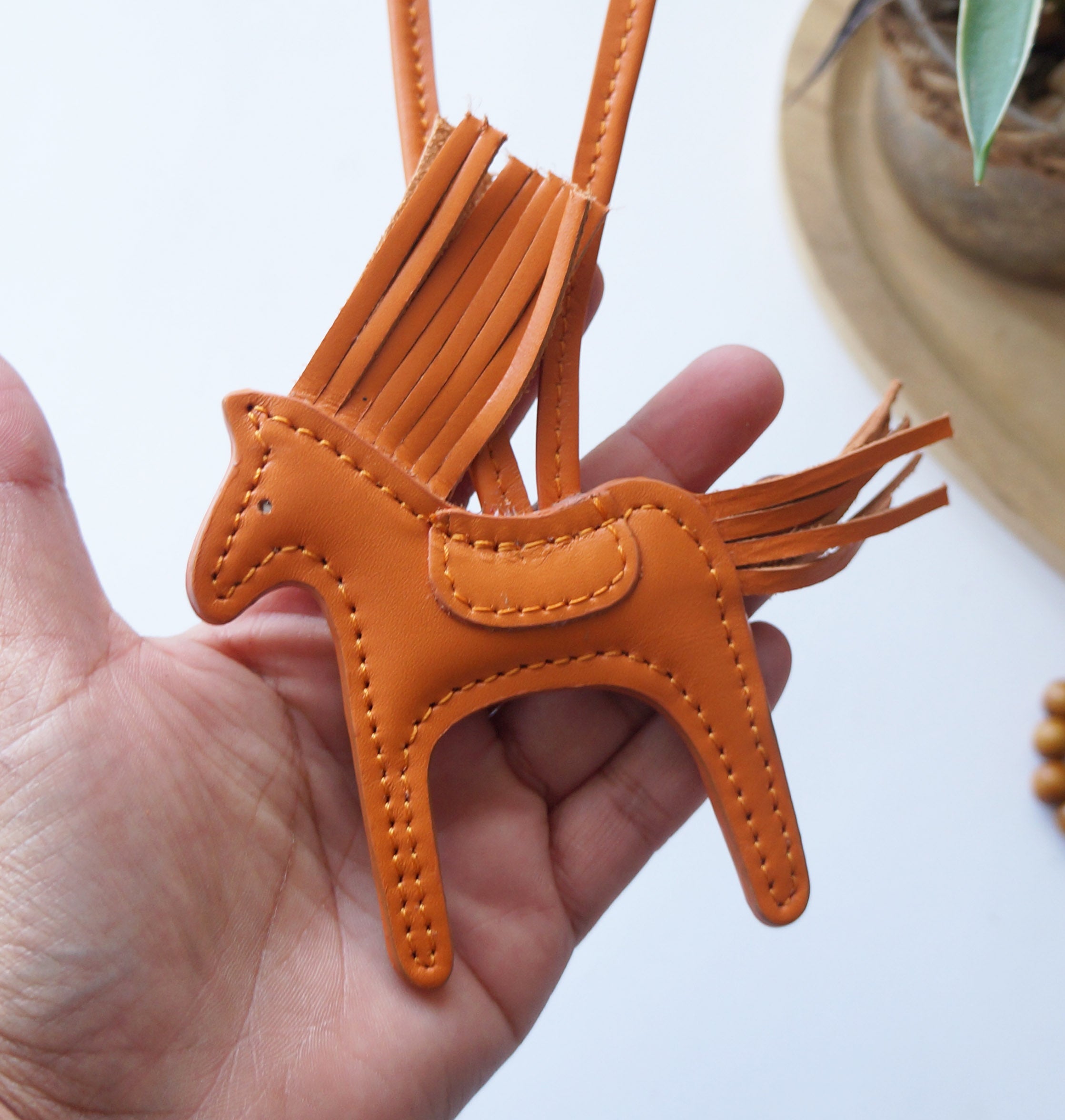 Leather Horse Charms