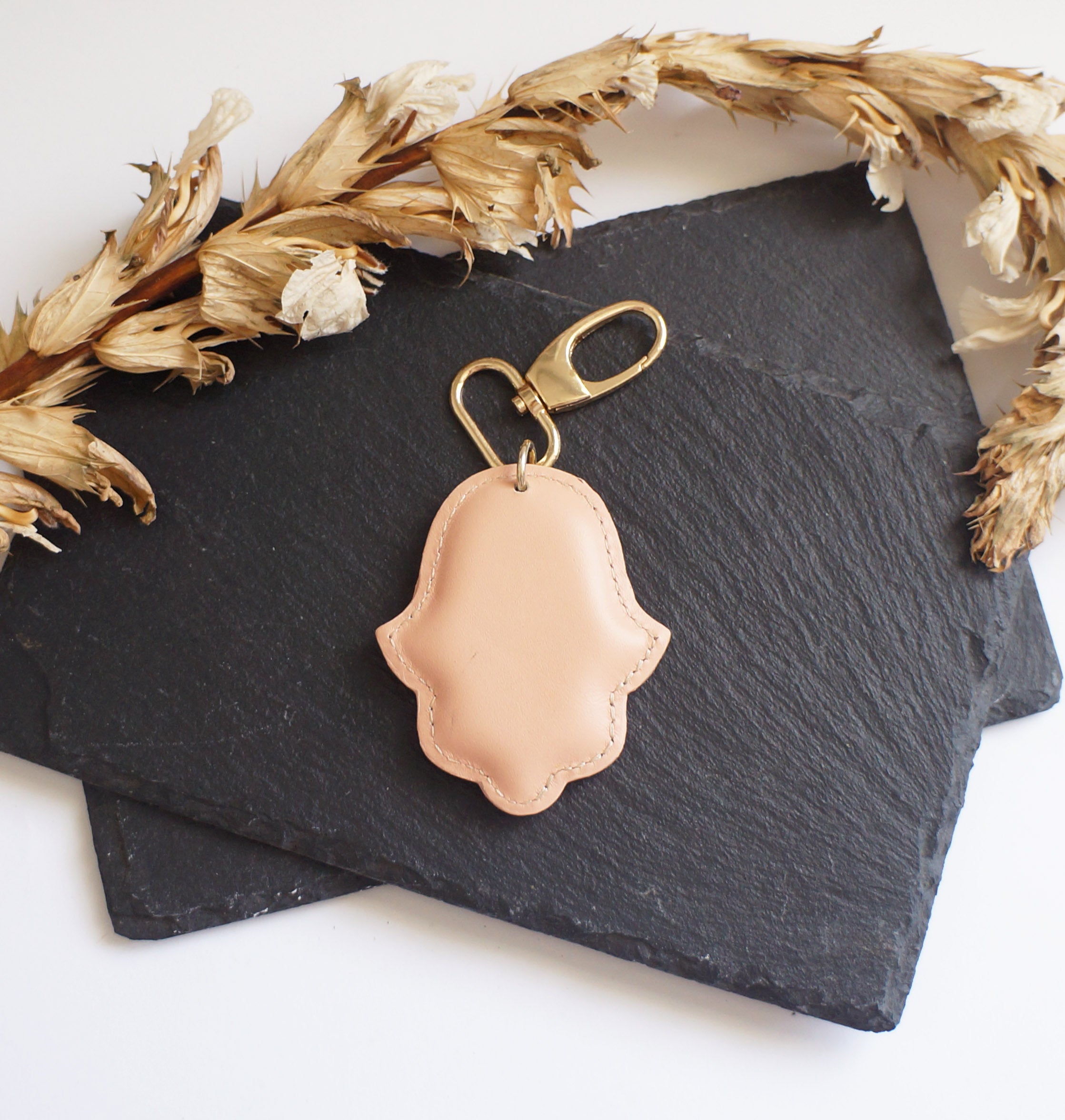 Hamsa Key Rings - Pink Shades
