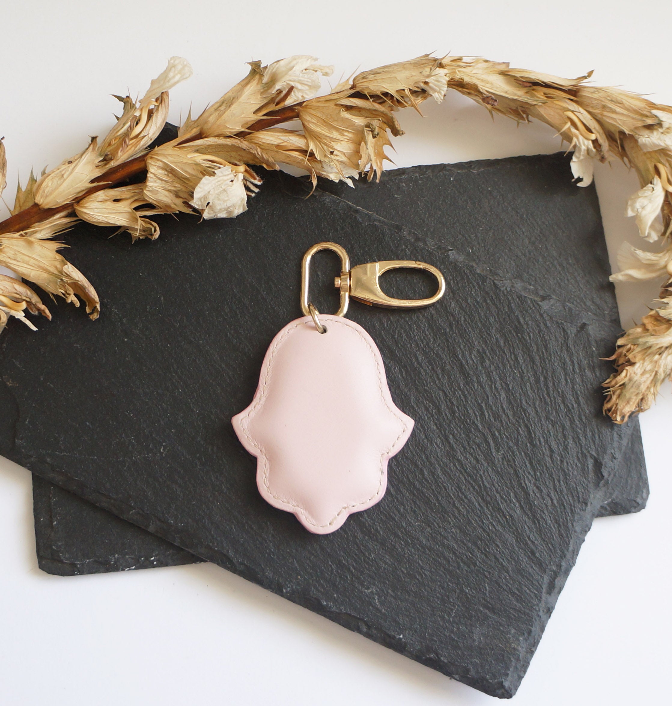 Hamsa Key Rings - Pink Shades