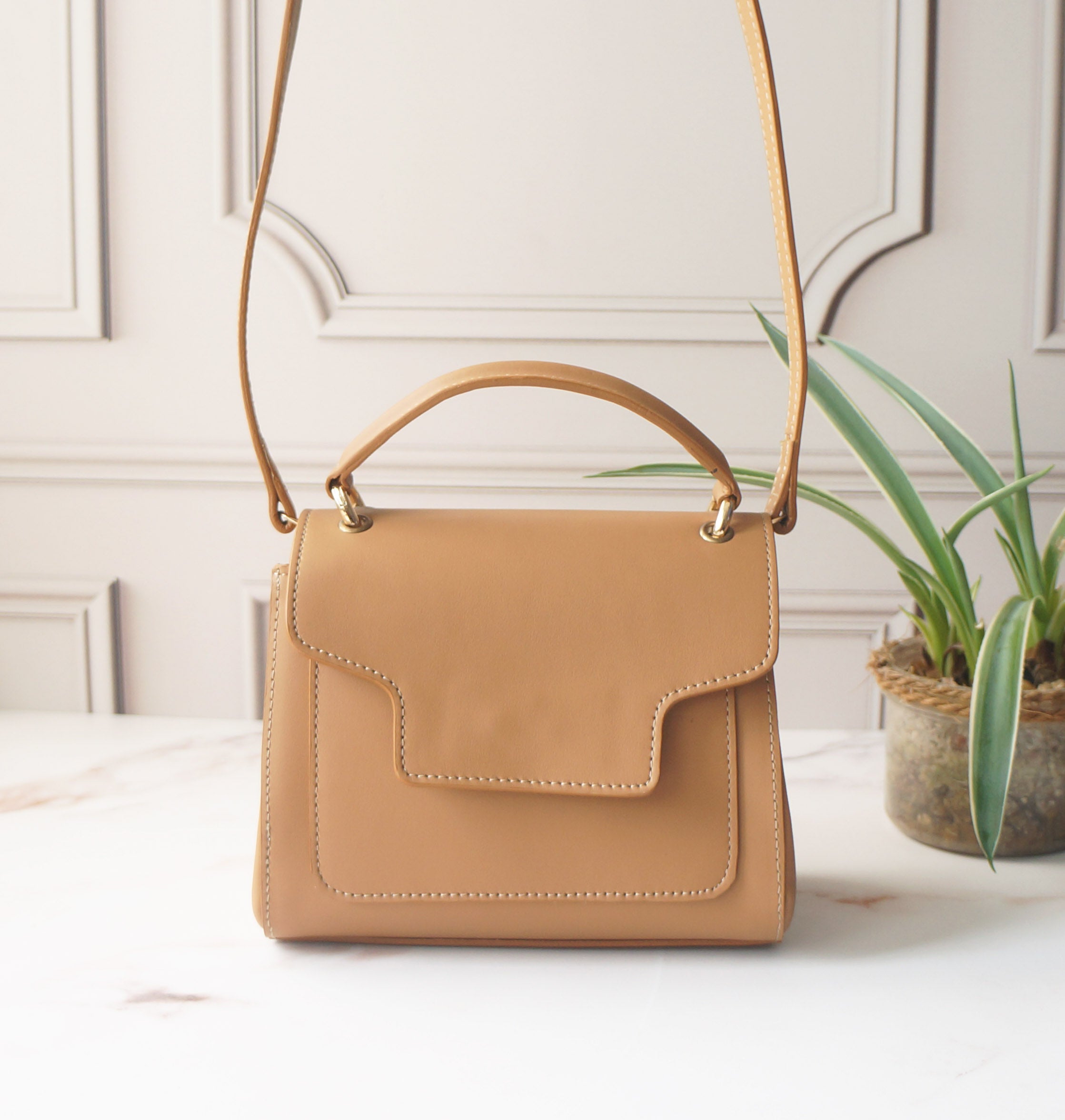 Lola Crossbody bag - Camel