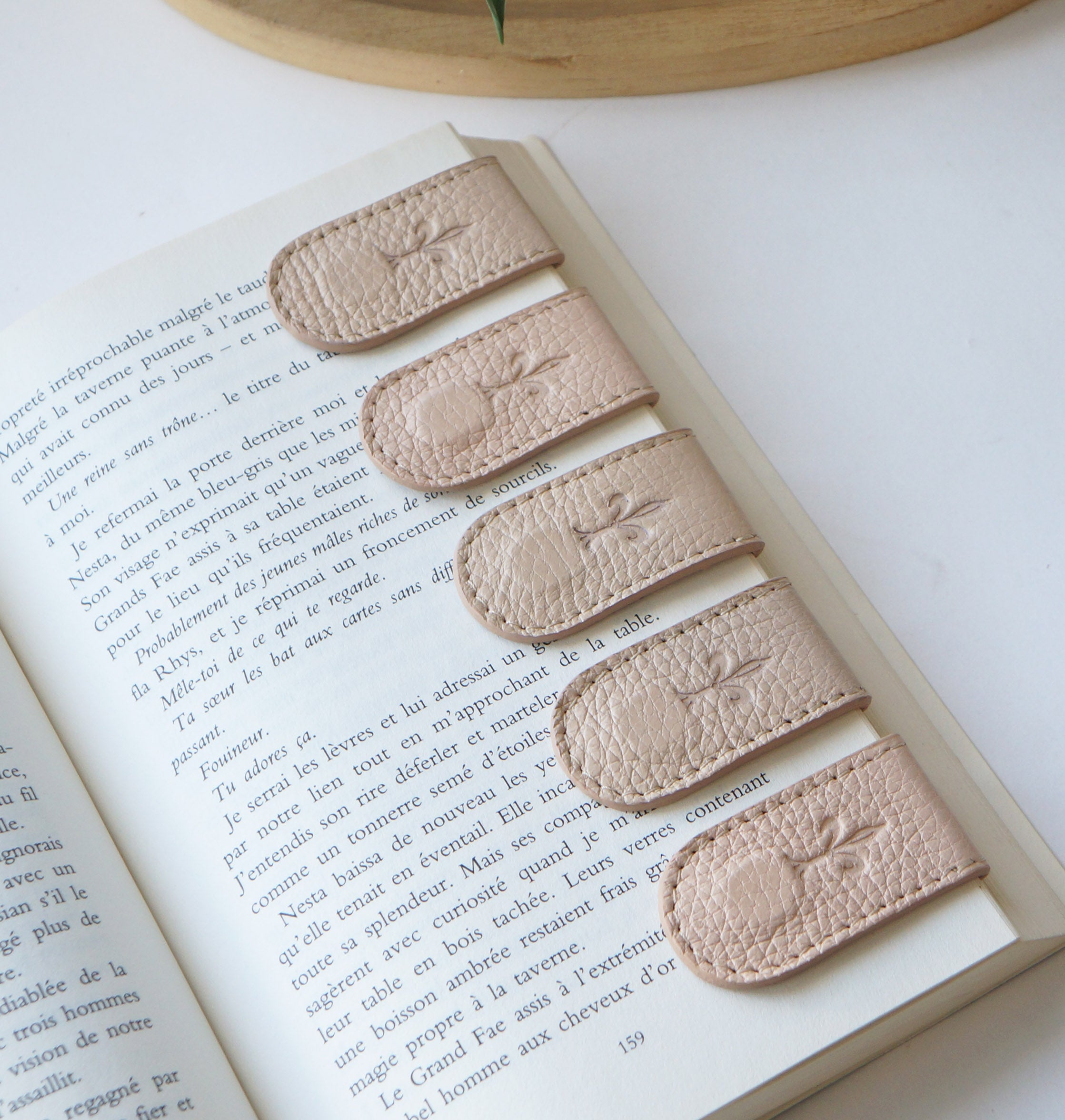 Magnetic Bookmarks - Blush Pink