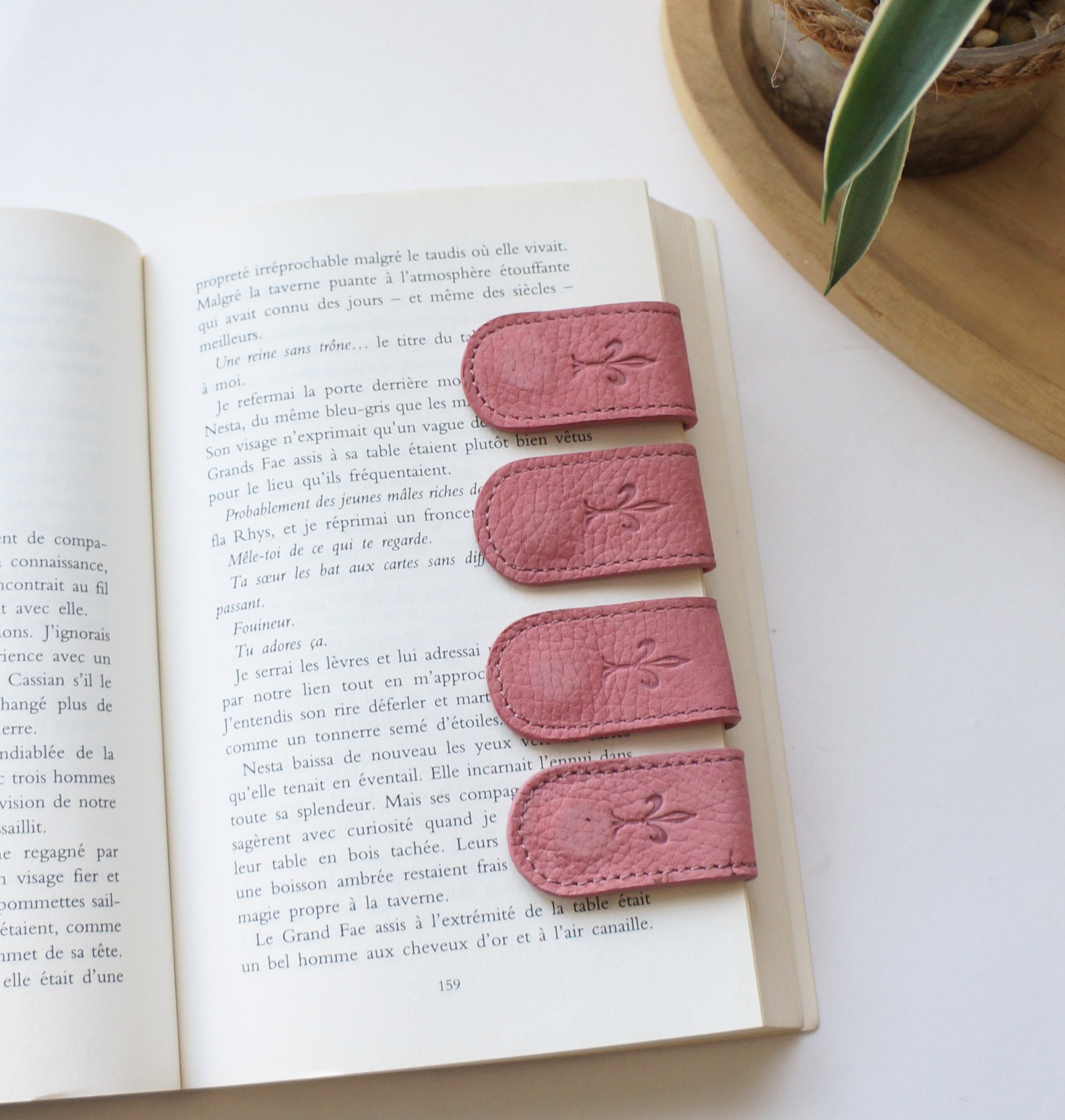 Magnetic Bookmarks - Peony