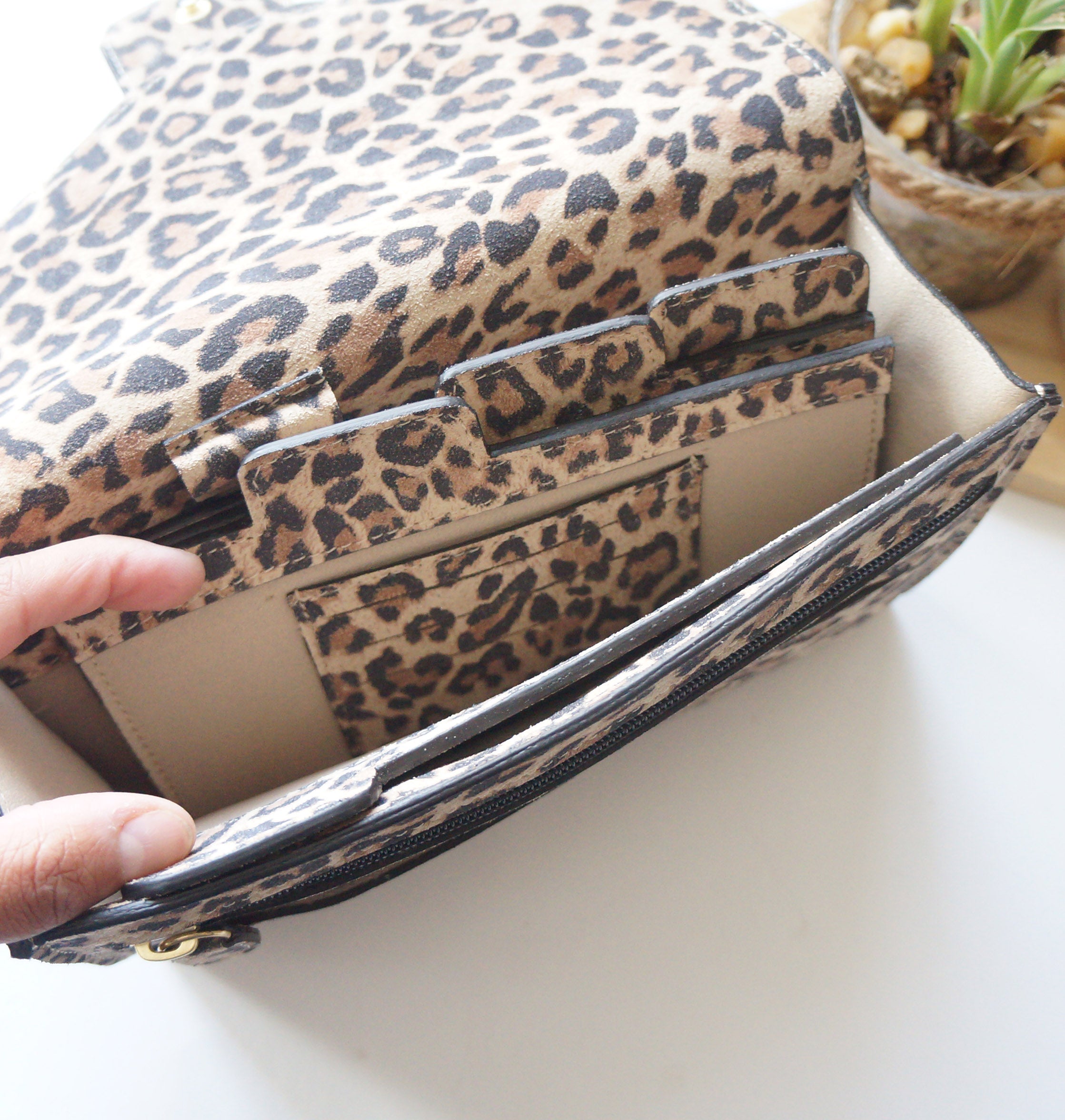 Organizer - Pine Tree/Leopard