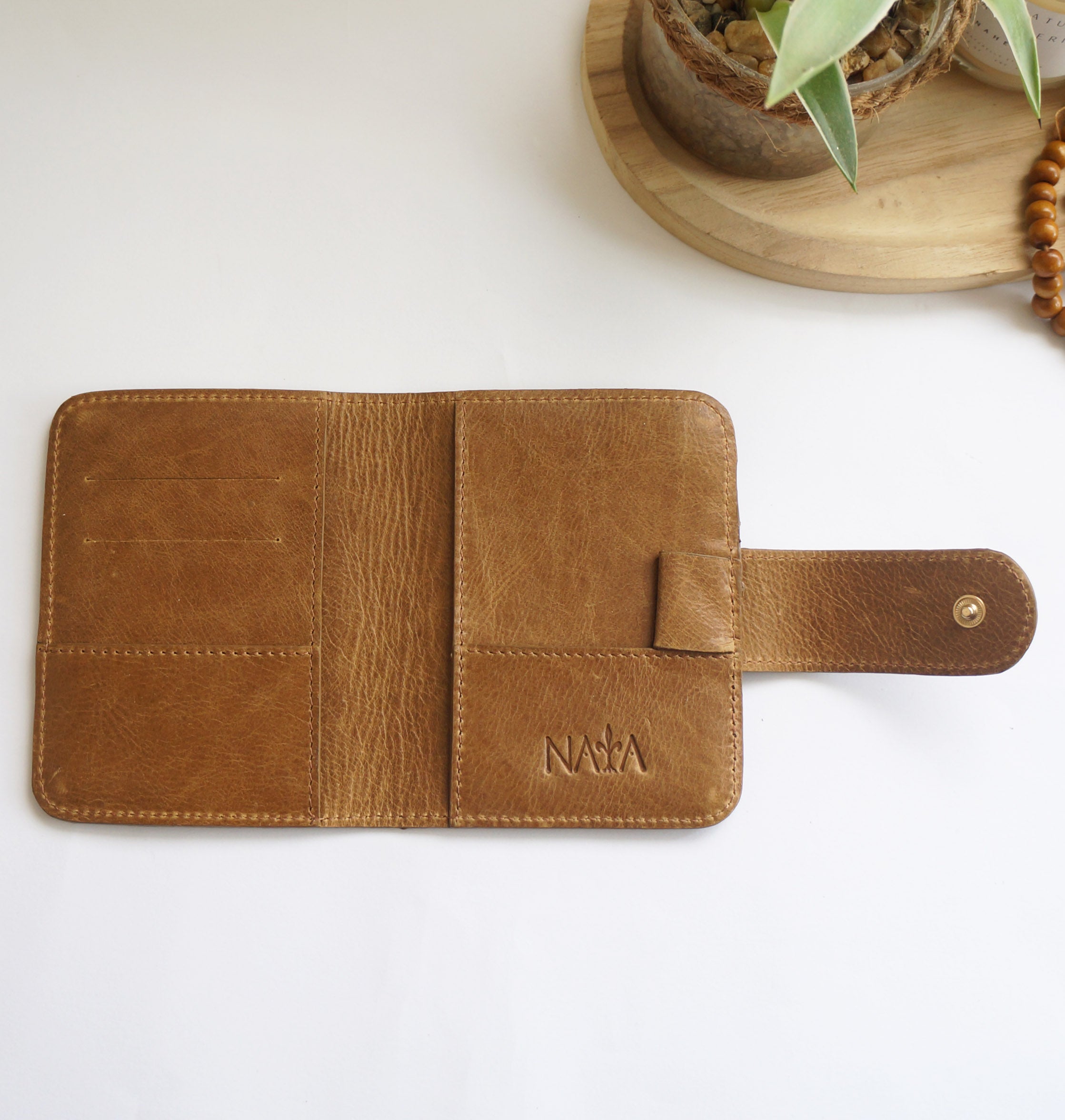 Passport Journal Cover - Almond